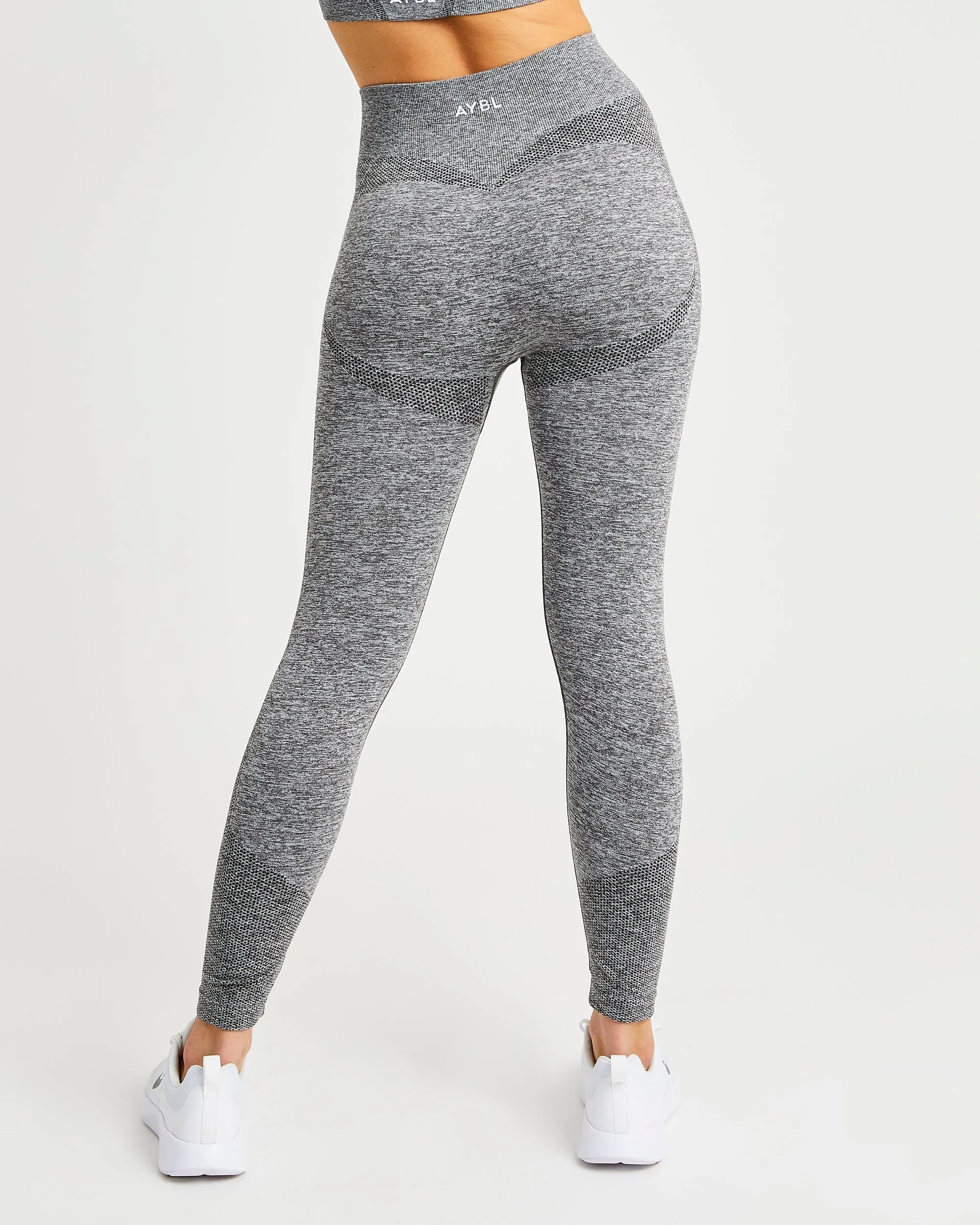 Motion Seamless Leggings - Grey Marl sold by AYBL product image thumbnail 2