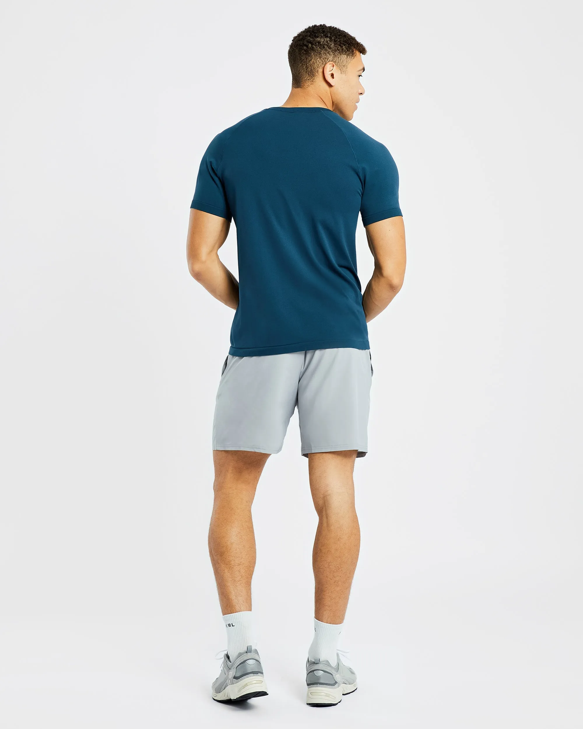 Ascend Seamless T Shirt - Marine Blue sold by AYBL product image thumbnail 4