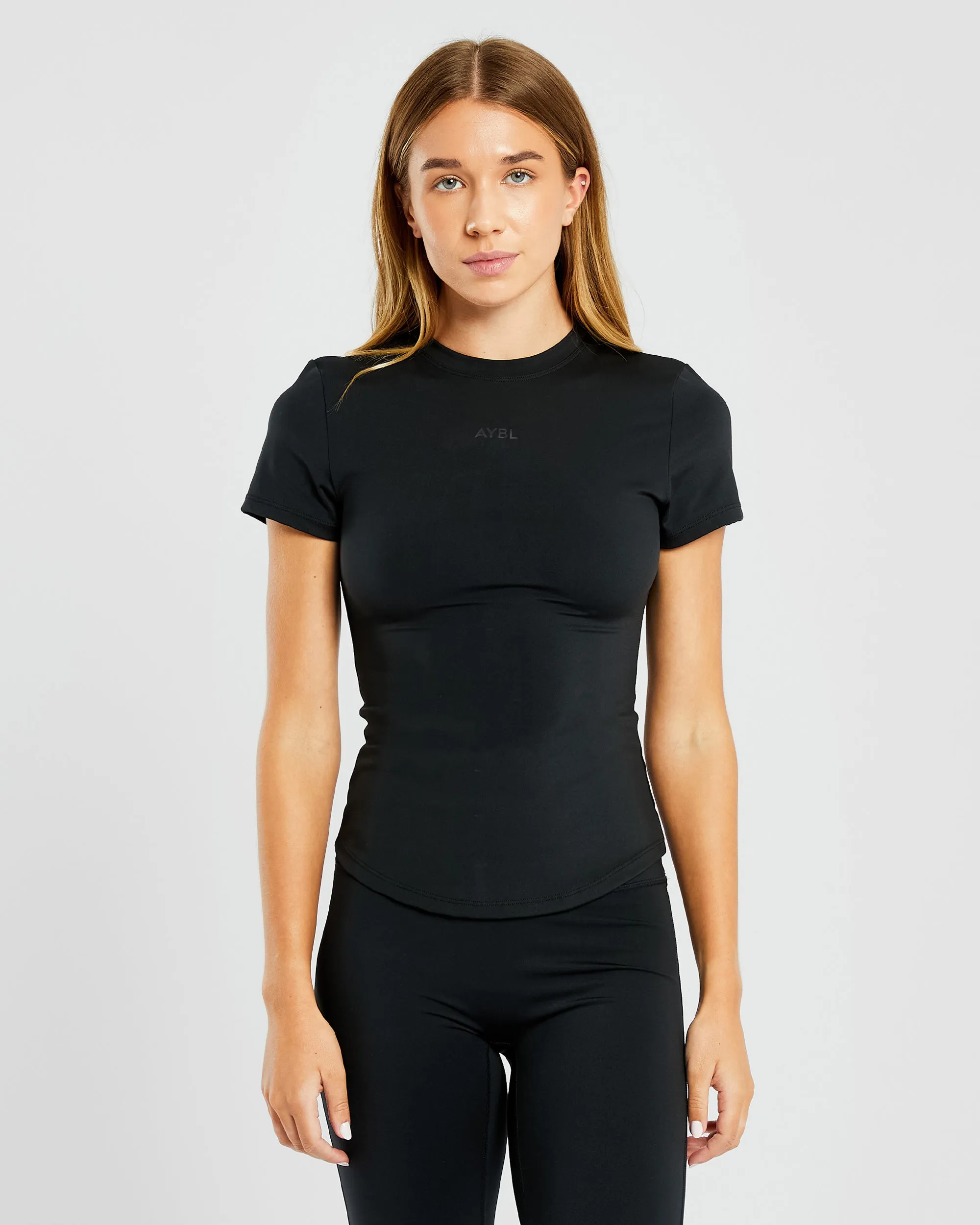 Sculpt T Shirt - Black sold by AYBL