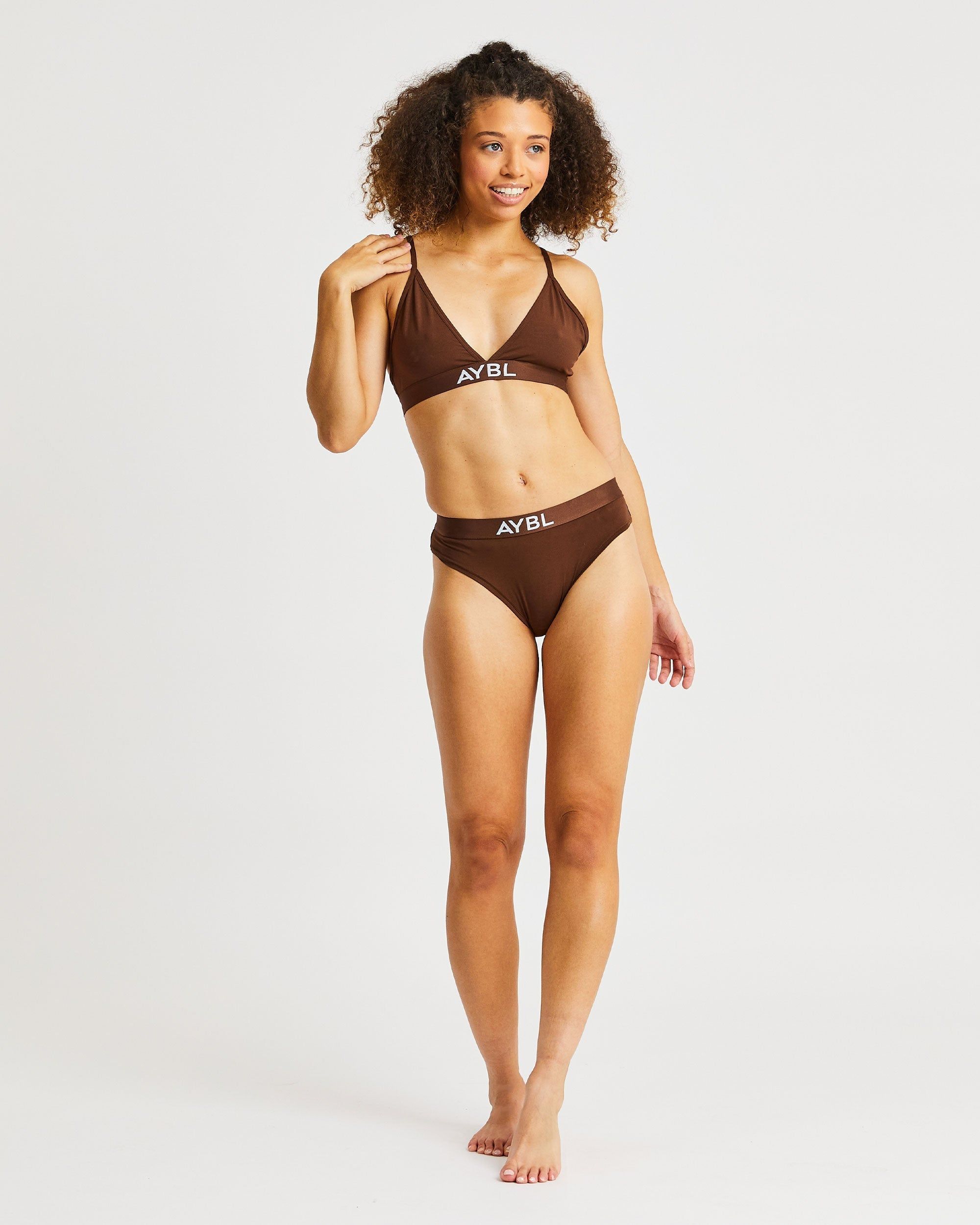 Cotton Bra - Brown sold by AYBL product image thumbnail 7