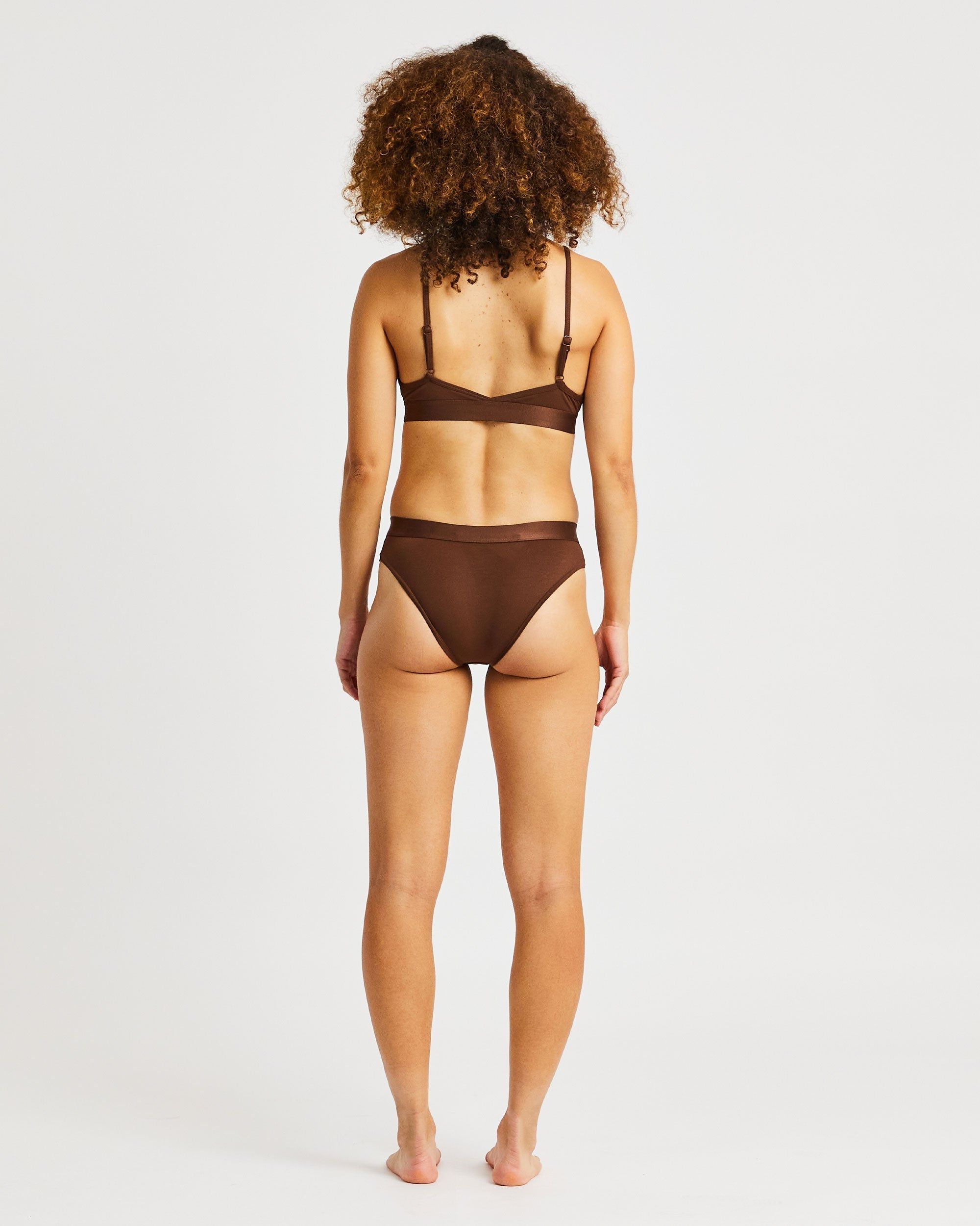 Cotton Bra - Brown sold by AYBL product image thumbnail 4