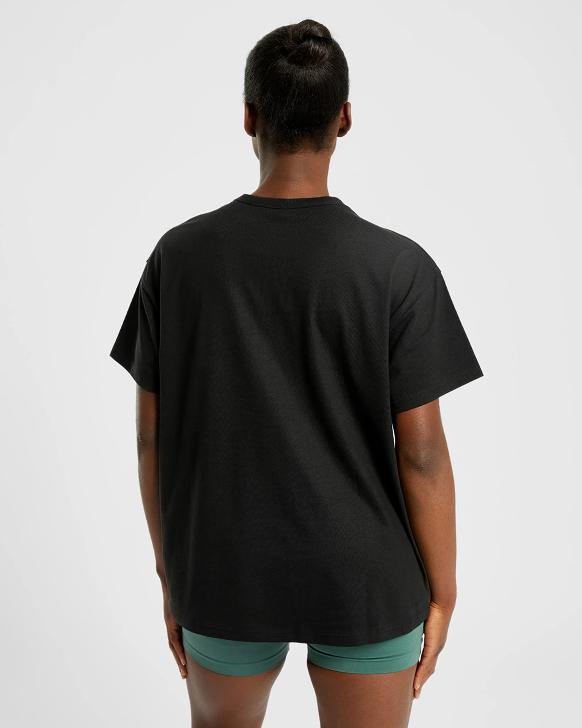 Varsity Oversized T Shirt - Black sold by AYBL product image thumbnail 2