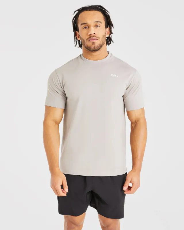 Essential T Shirt - Fog sold by AYBL