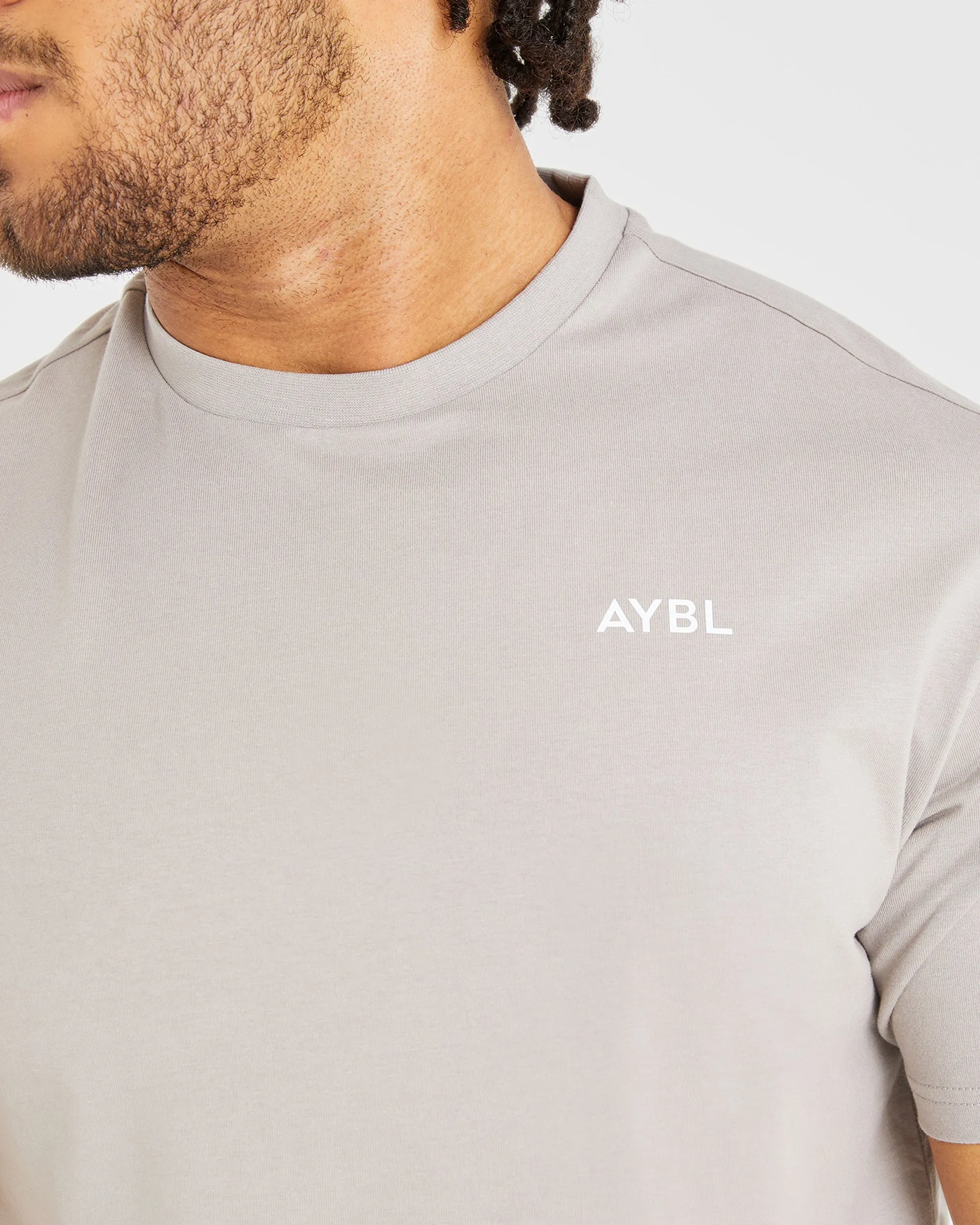 Essential T Shirt - Fog sold by AYBL product image thumbnail 5