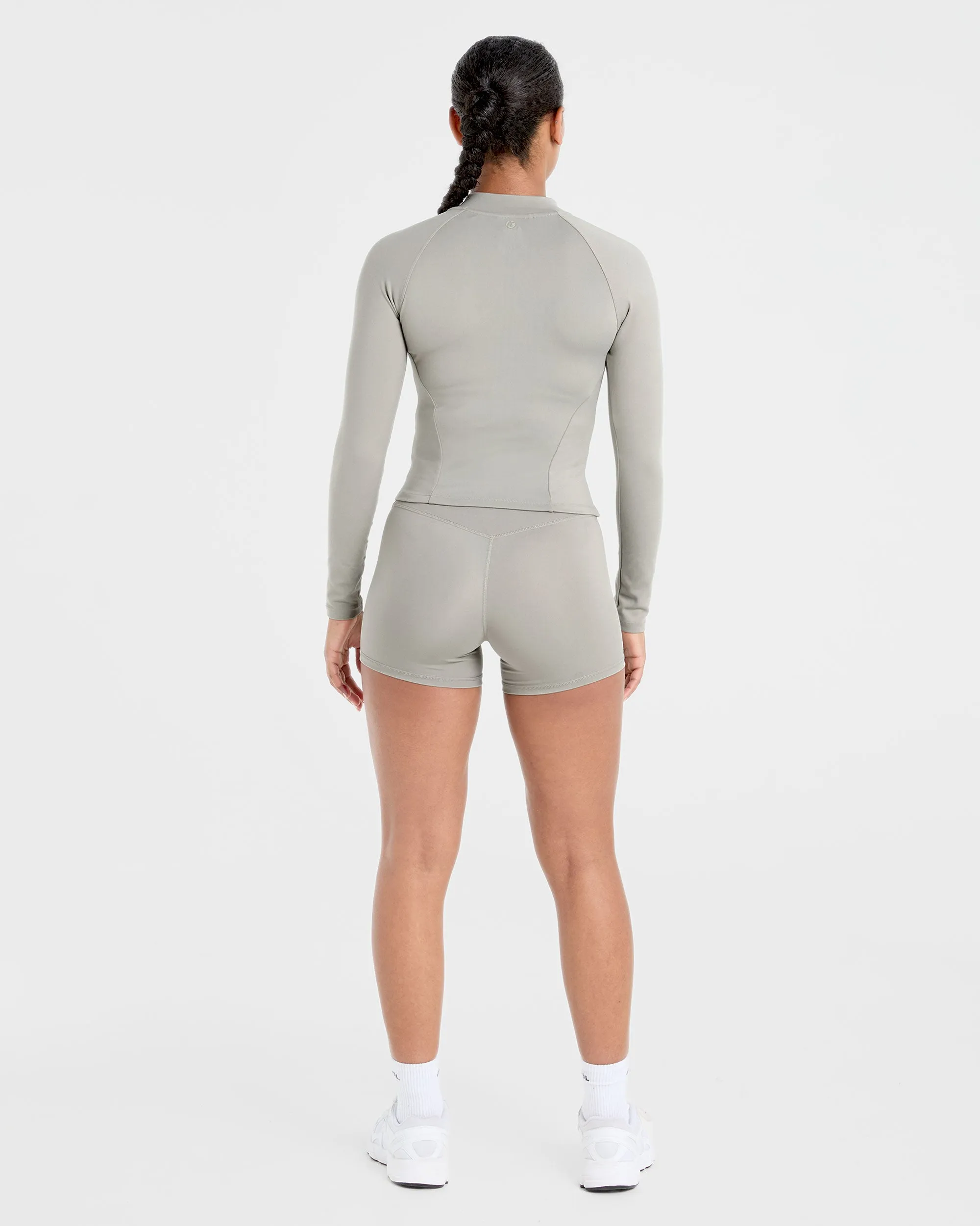 Staple Zip Jacket - Washed Olive sold by AYBL product image thumbnail 4