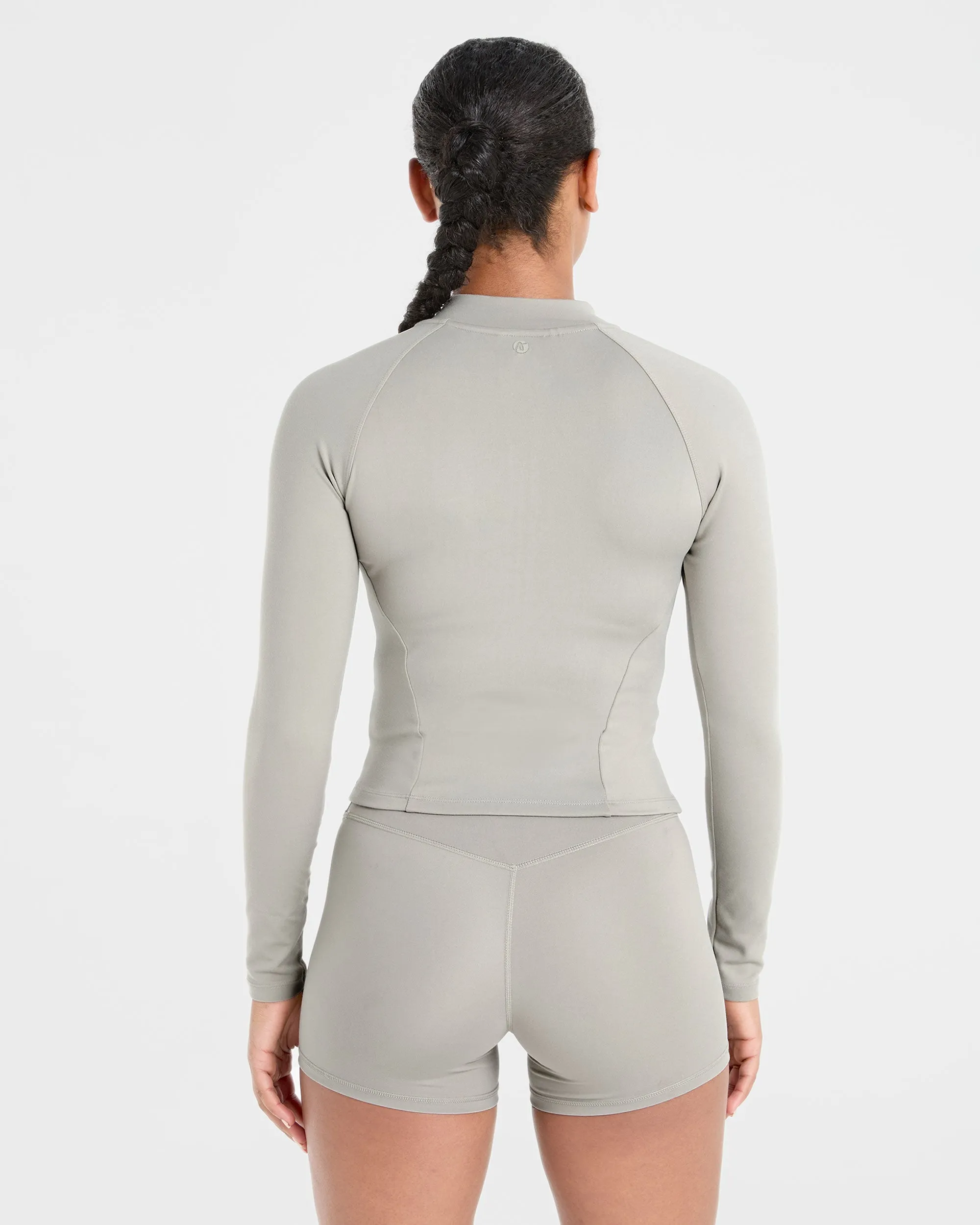 Staple Zip Jacket - Washed Olive sold by AYBL product image thumbnail 2