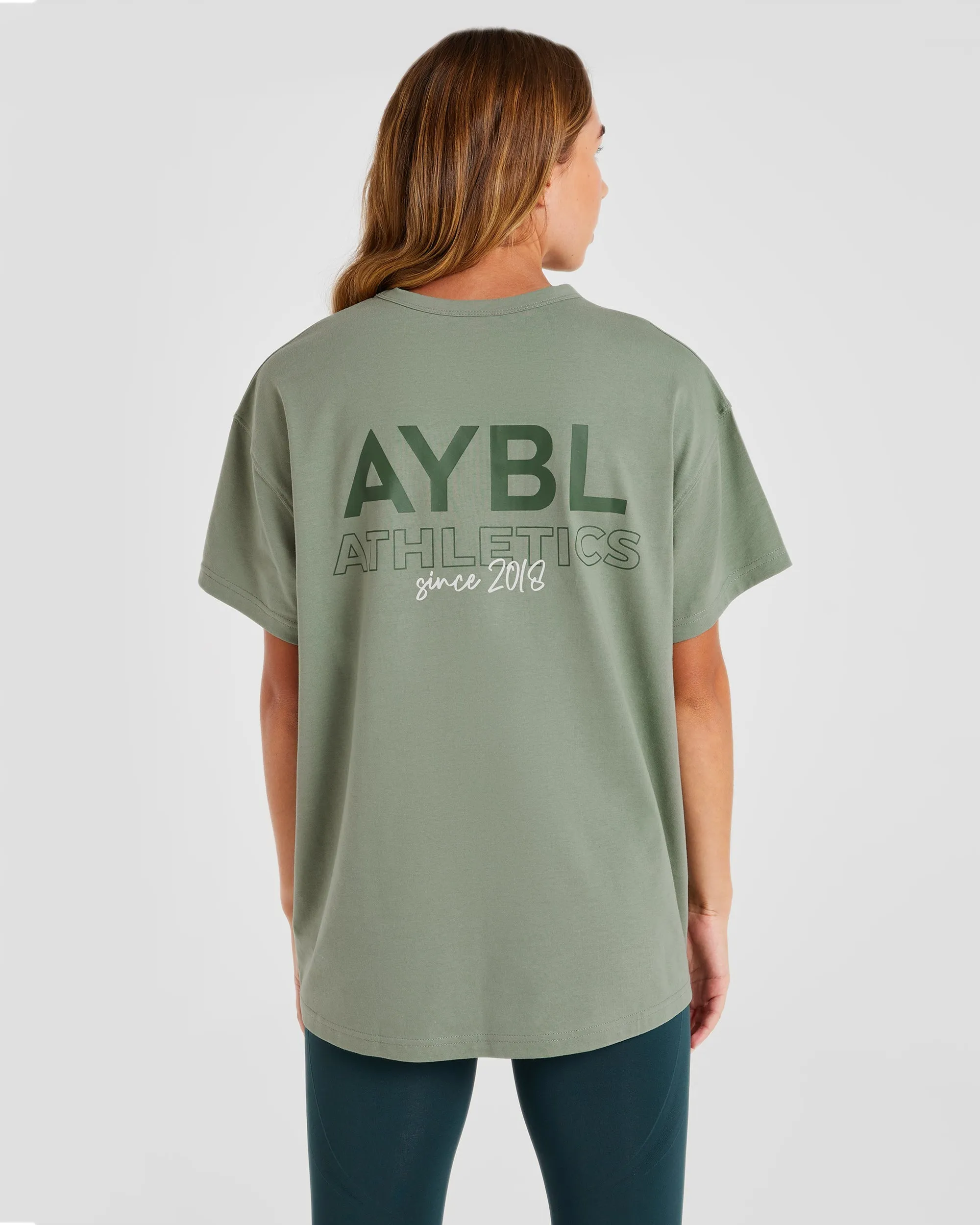 AYBL Athletics Oversized T Shirt - Green sold by AYBL