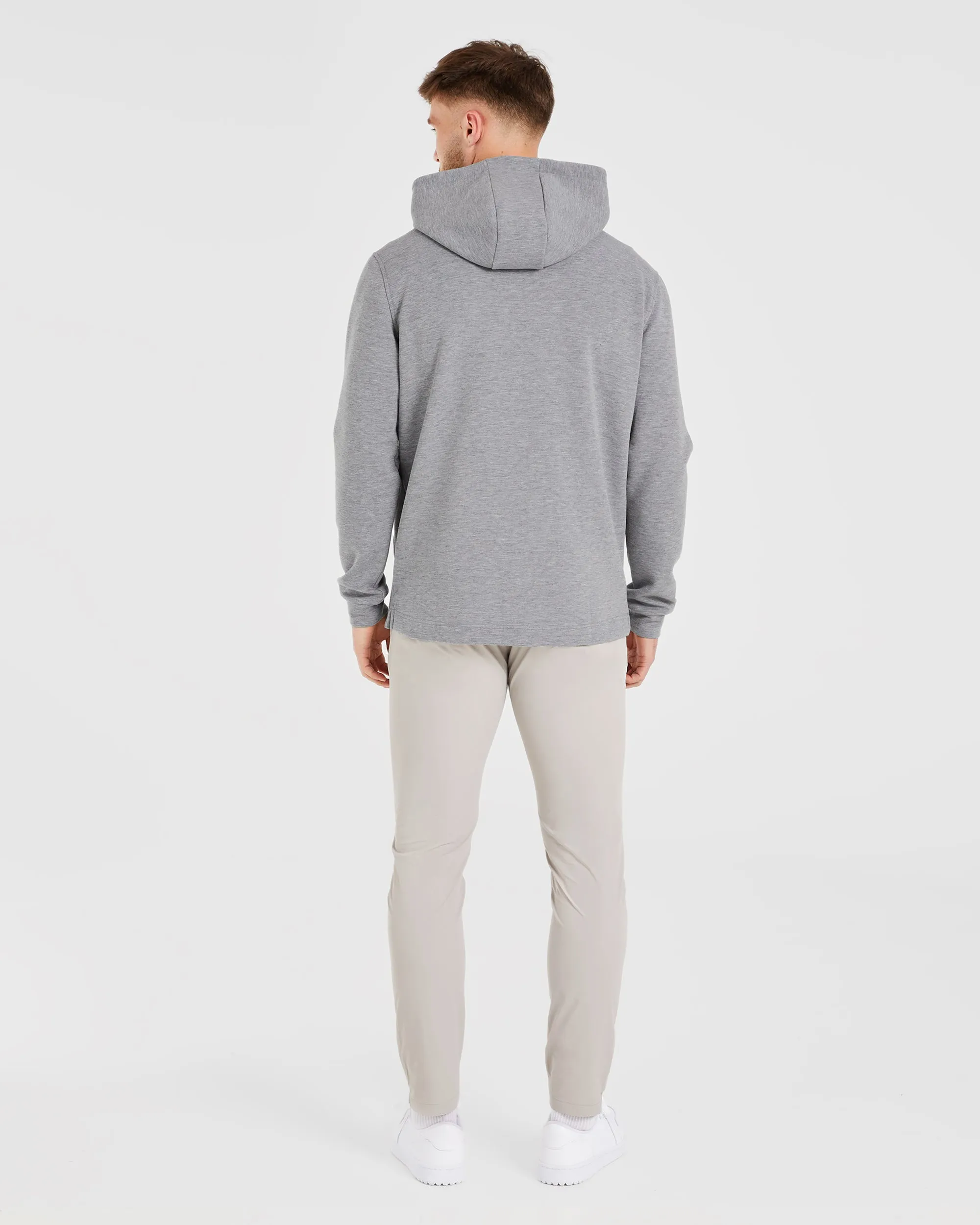 Performance Lightweight Hoodie - Grey Marl sold by AYBL product image thumbnail 4