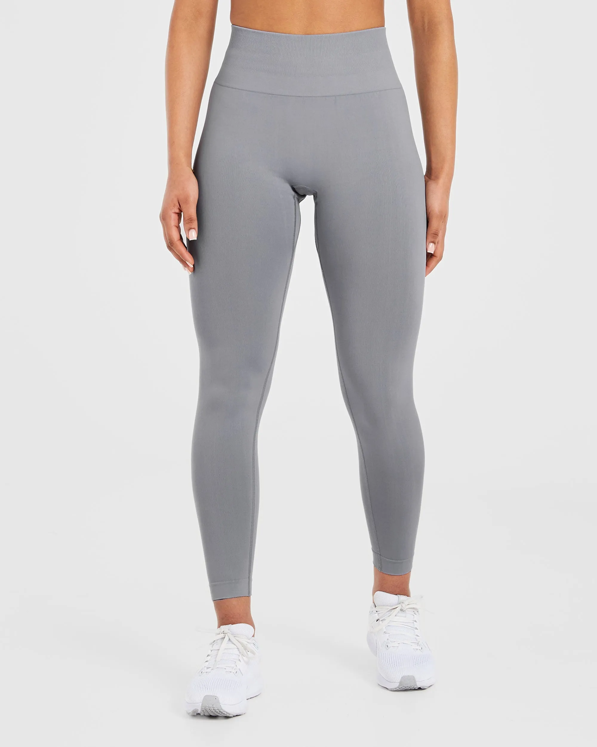 Power Seamless Leggings - Grey sold by AYBL