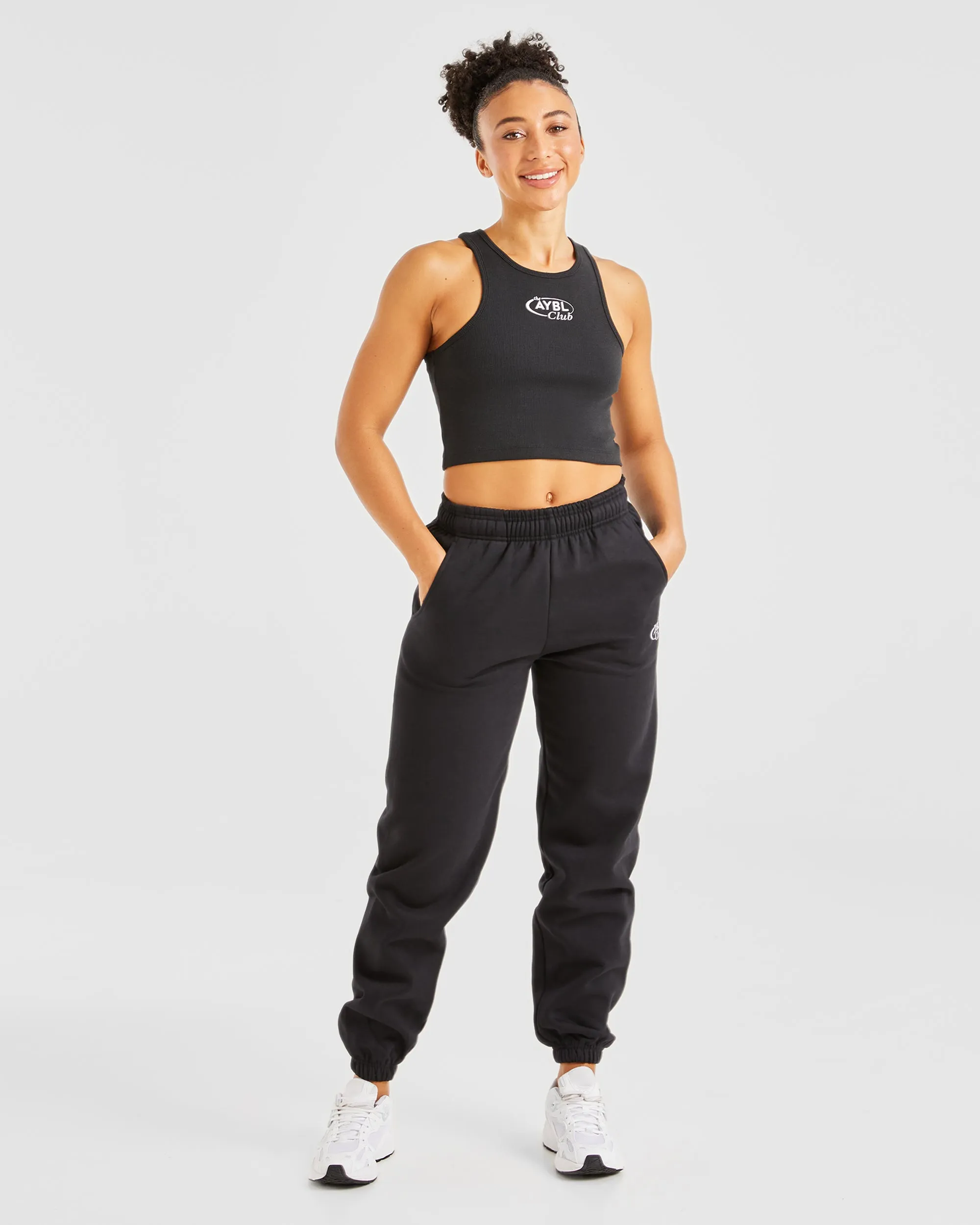 AYBL Club Vest Top - Black sold by AYBL product image thumbnail 3