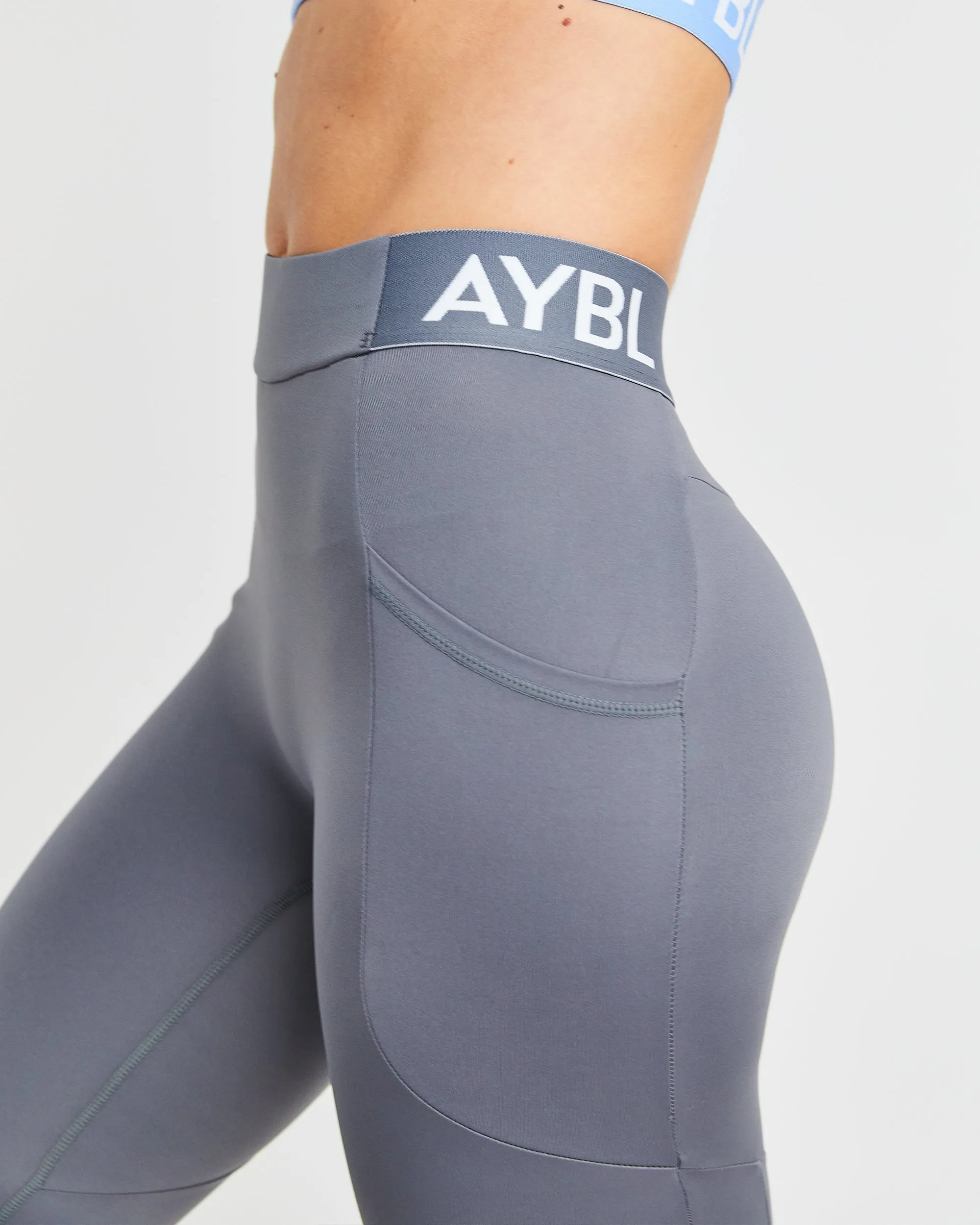 Training Leggings - Grey sold by AYBL product image thumbnail 5