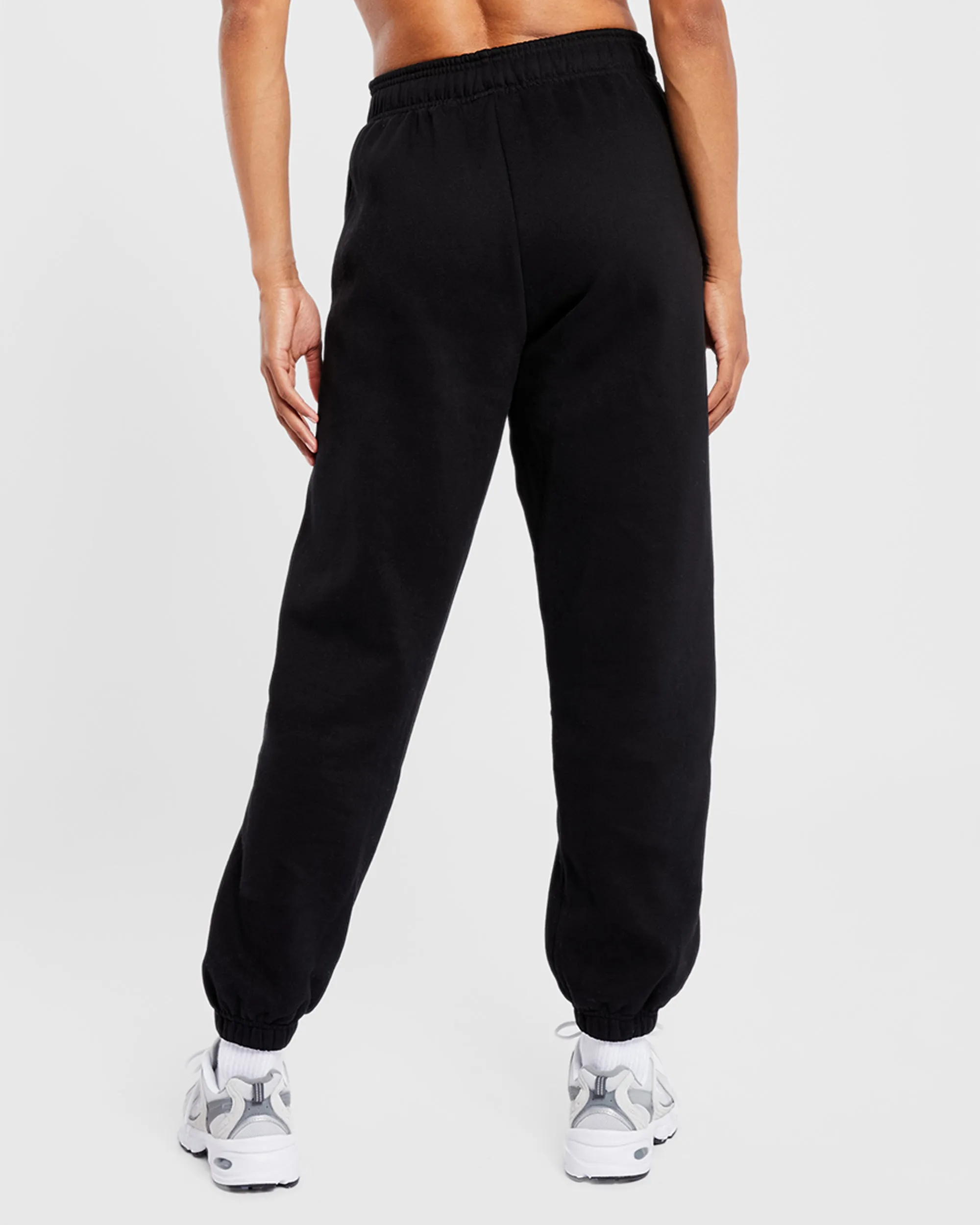 Varsity Oversized Joggers - Black sold by AYBL product image thumbnail 2
