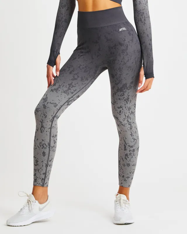 Flare Seamless Leggings - Grey sold by AYBL