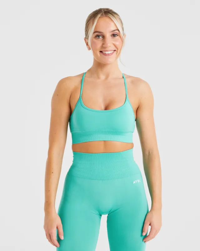 Empower Seamless Sports Bra - Jade Green sold by AYBL