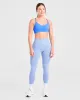 Essential Ruched Sports Bra - Summer Blue sold by AYBL