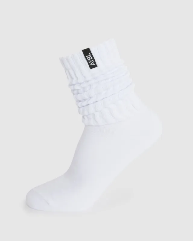 Cosy Socks - White sold by AYBL