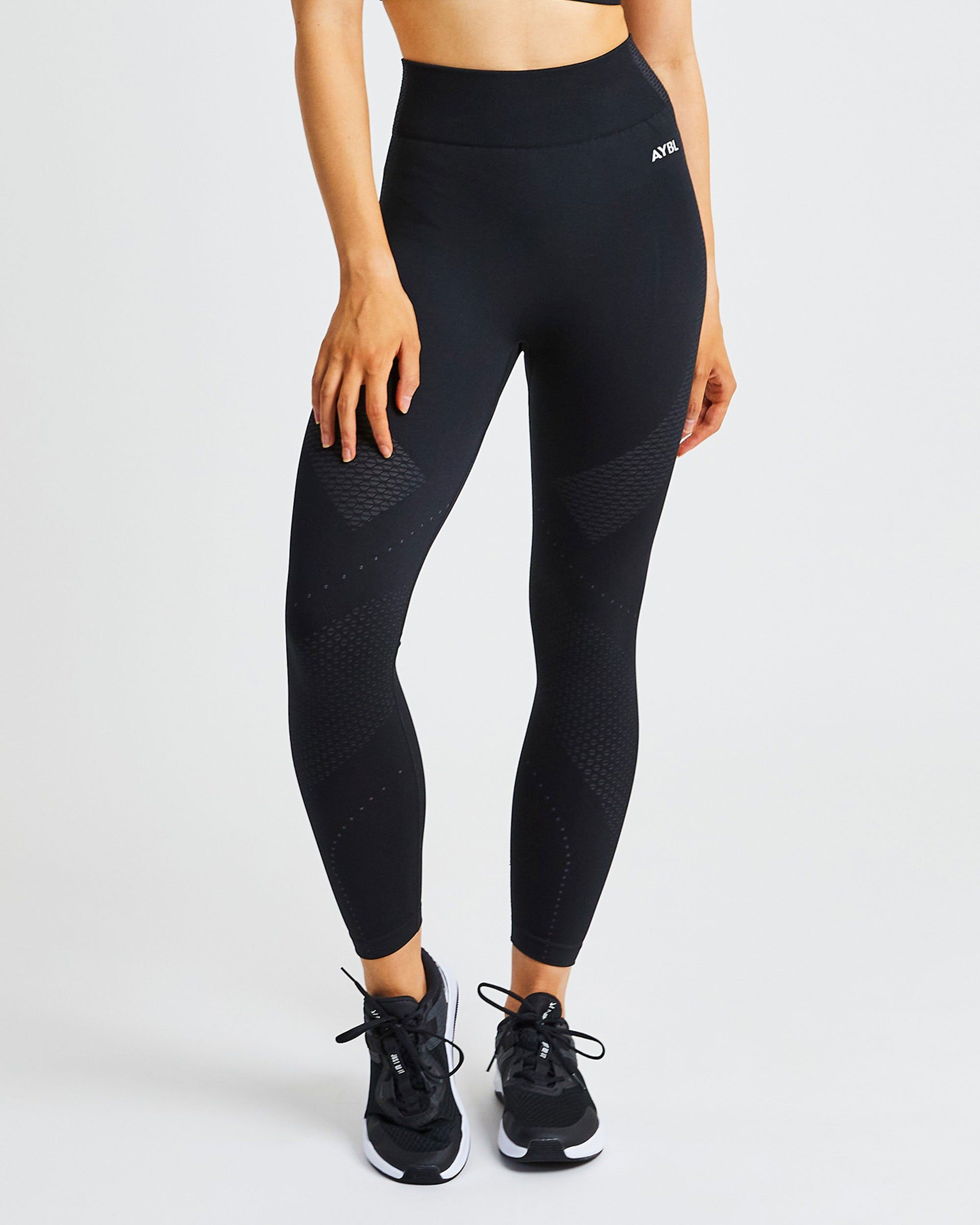 Ignite Seamless Leggings - Midnight Black sold by AYBL