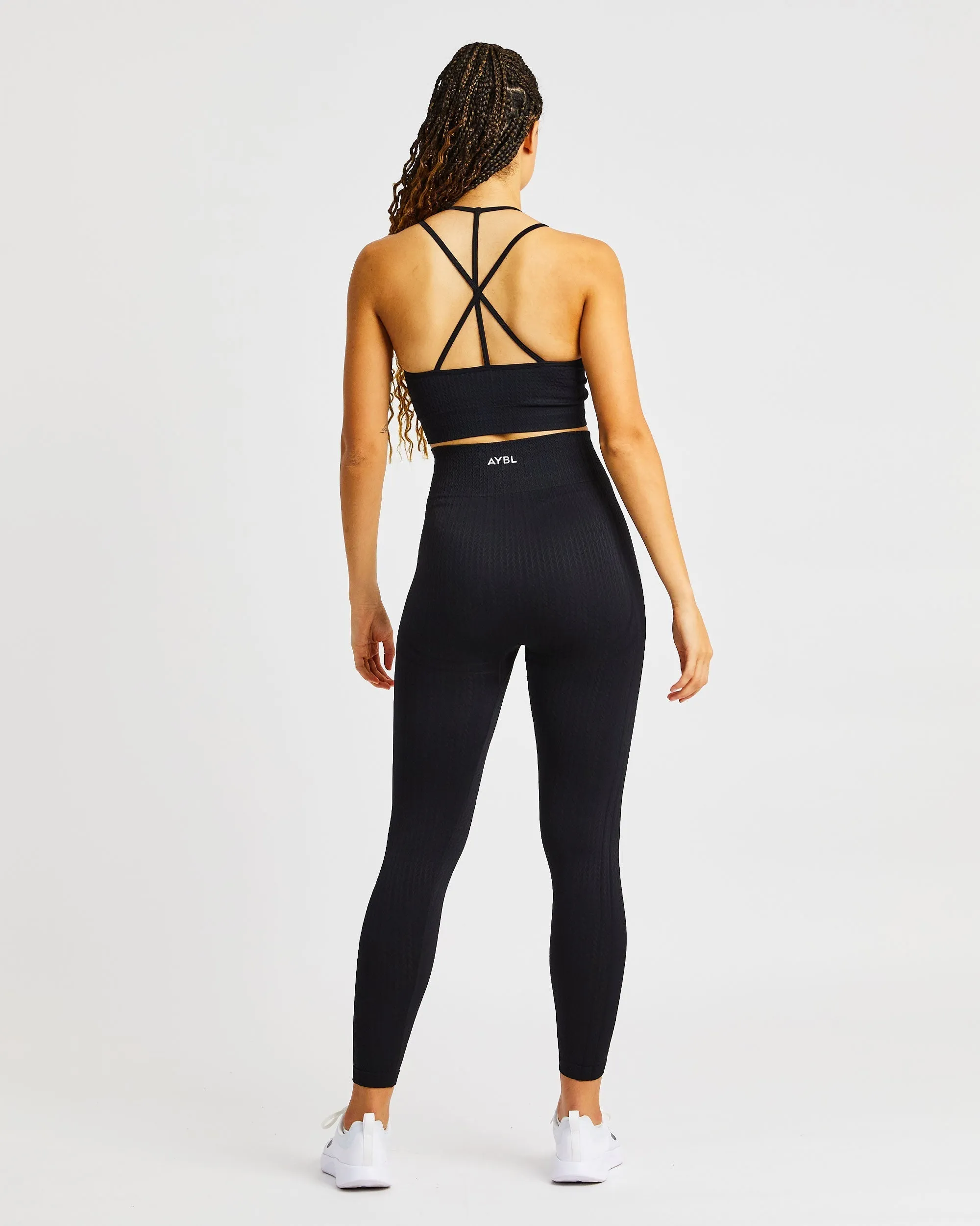 Luxe Seamless Leggings - Black sold by AYBL product image thumbnail 4