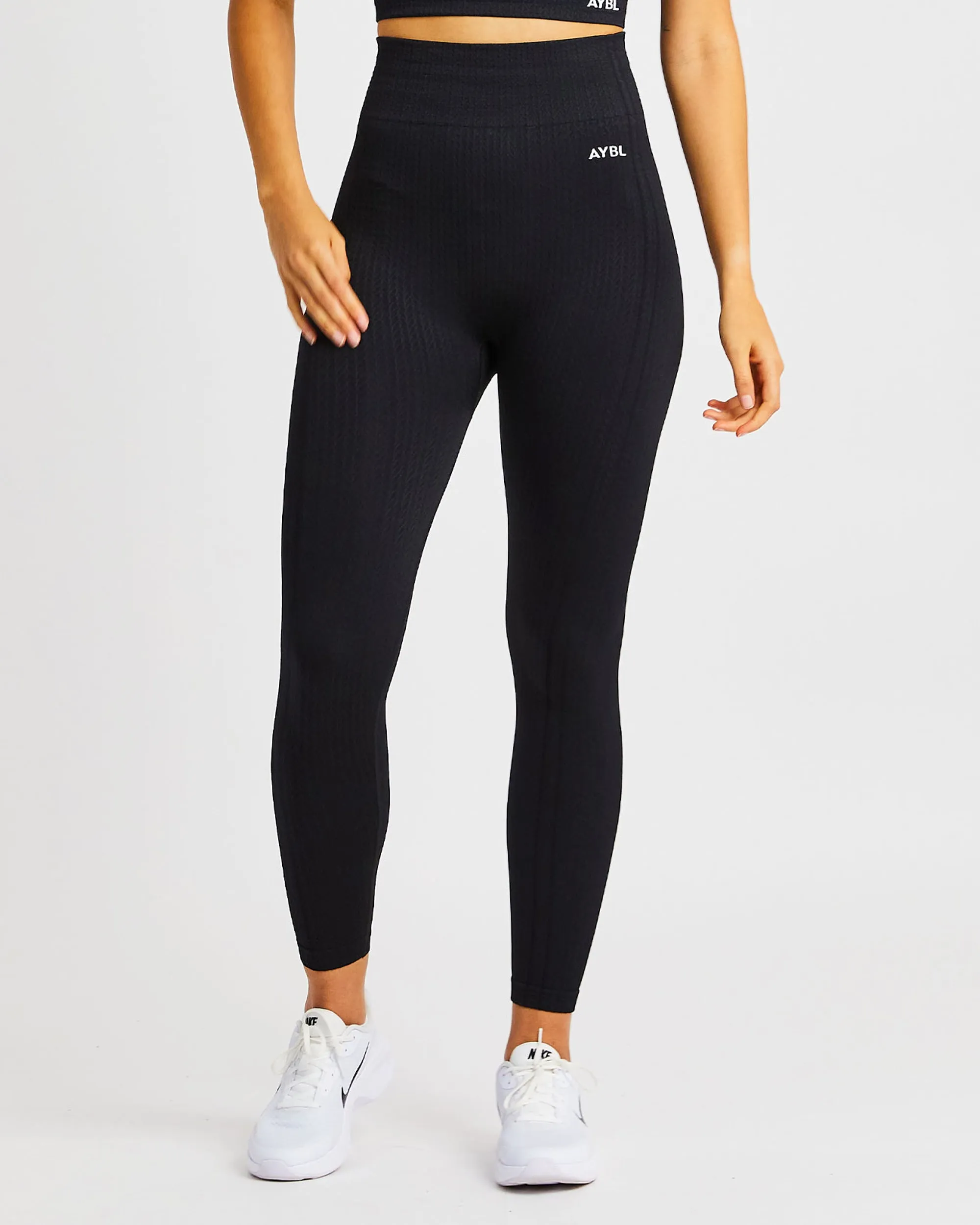 Luxe Seamless Leggings - Black sold by AYBL