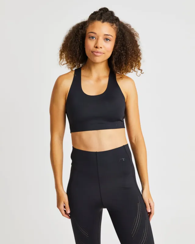 Fusion Sports Bra - Black sold by AYBL