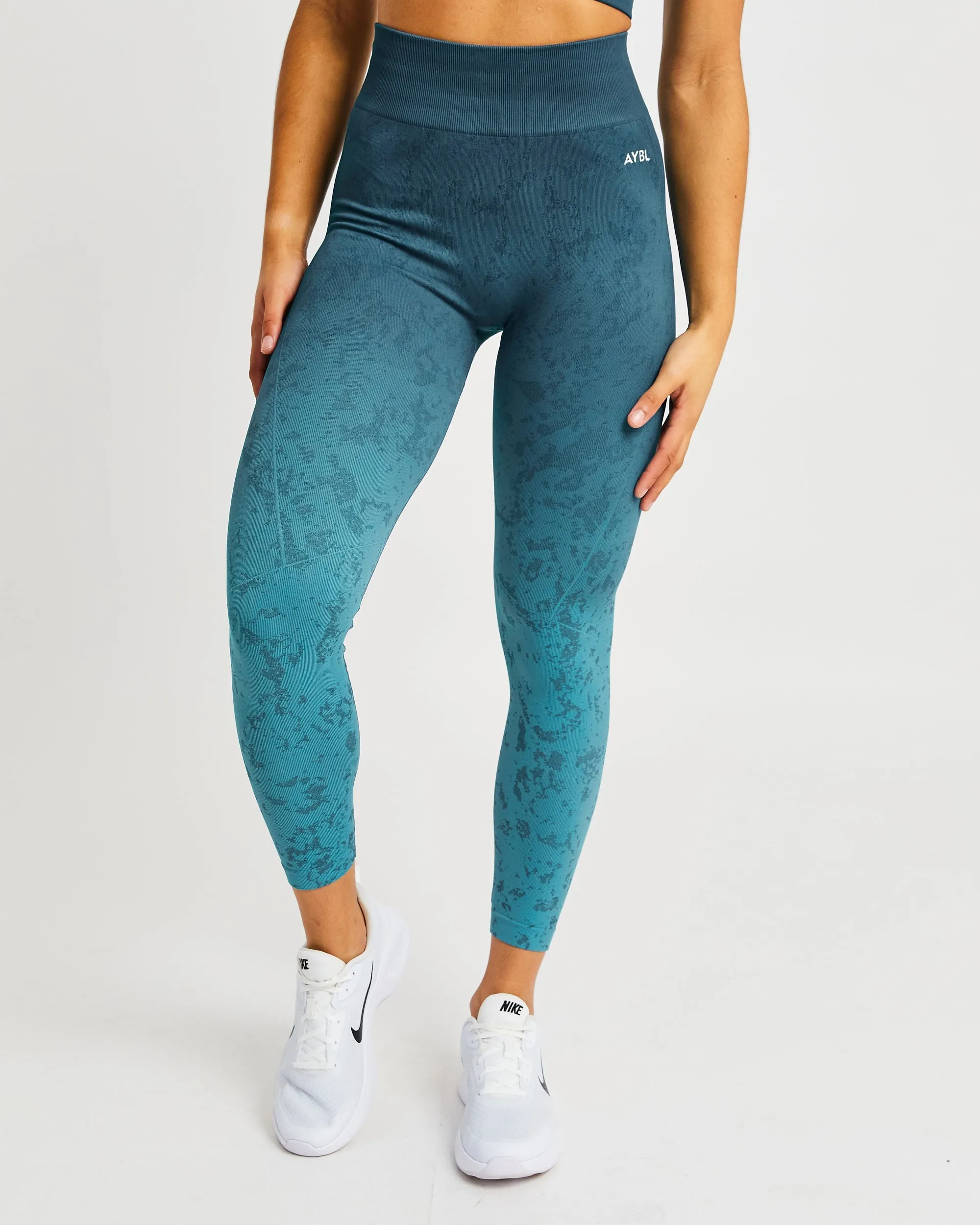 Flare Seamless Leggings - Teal sold by AYBL