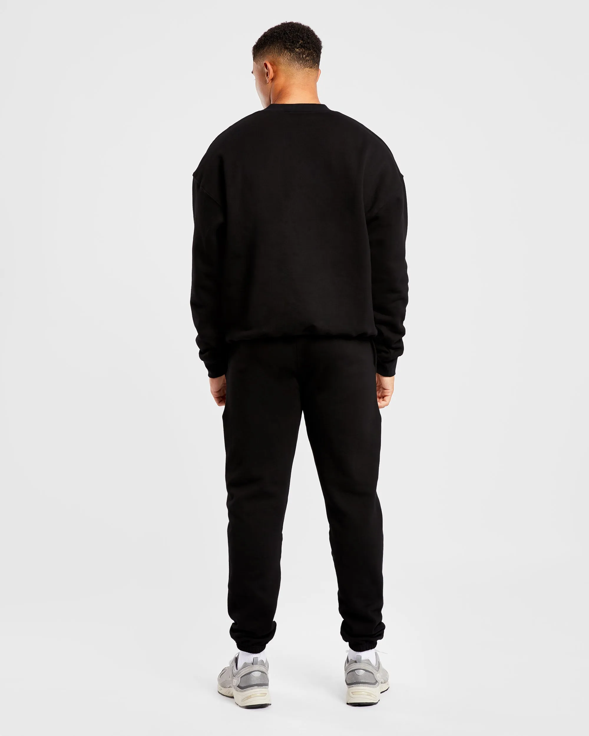 Essential Oversized Sweater - Black sold by AYBL product image thumbnail 4