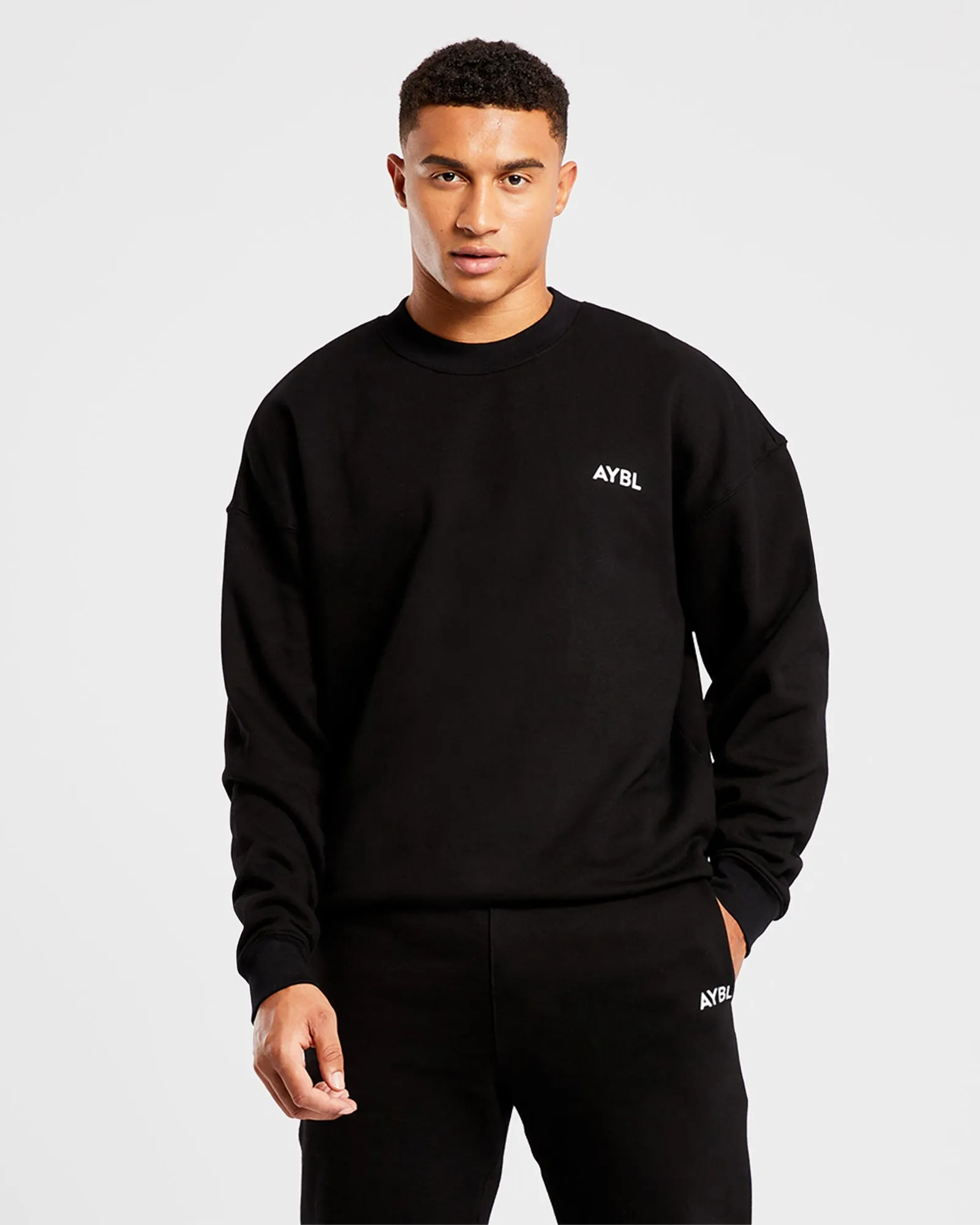 Essential Oversized Sweater - Black sold by AYBL