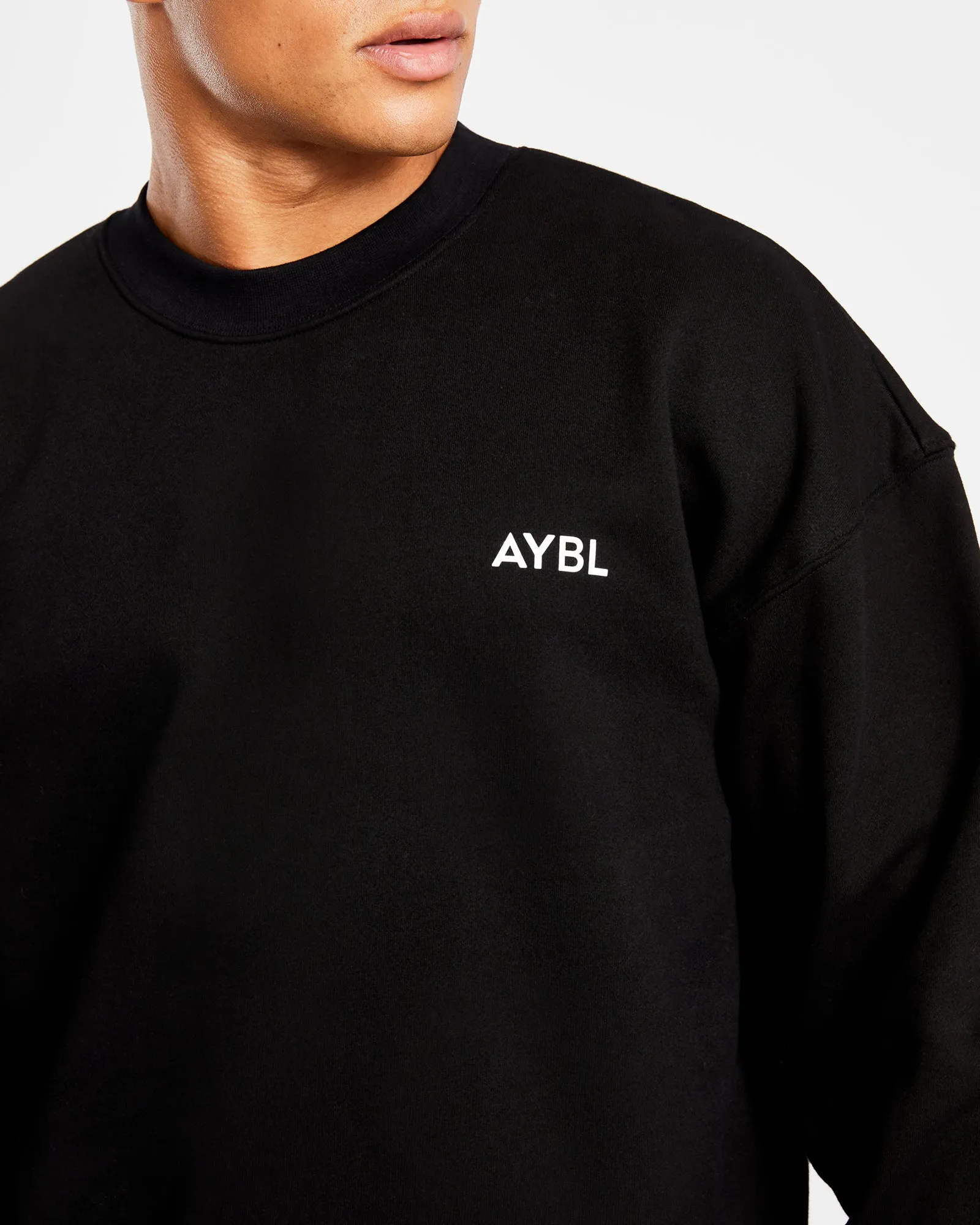 Essential Oversized Sweater - Black sold by AYBL product image thumbnail 5