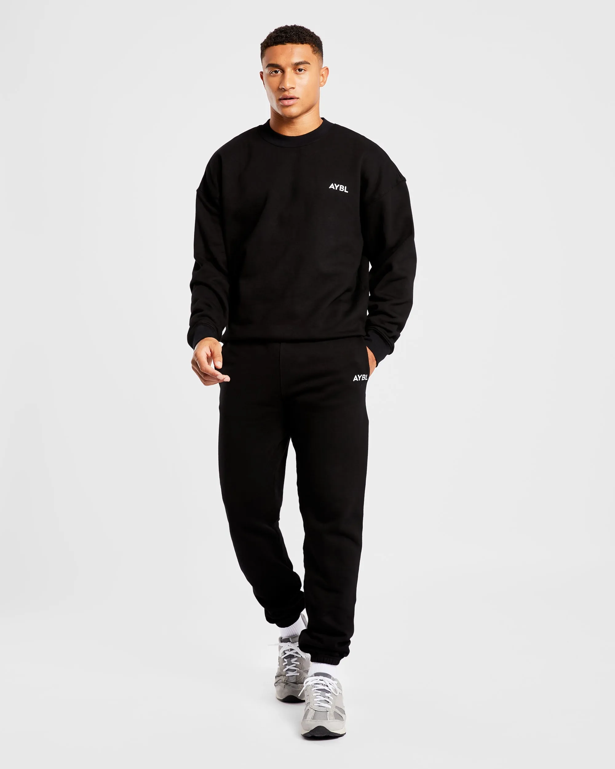 Essential Oversized Sweater - Black sold by AYBL product image thumbnail 3