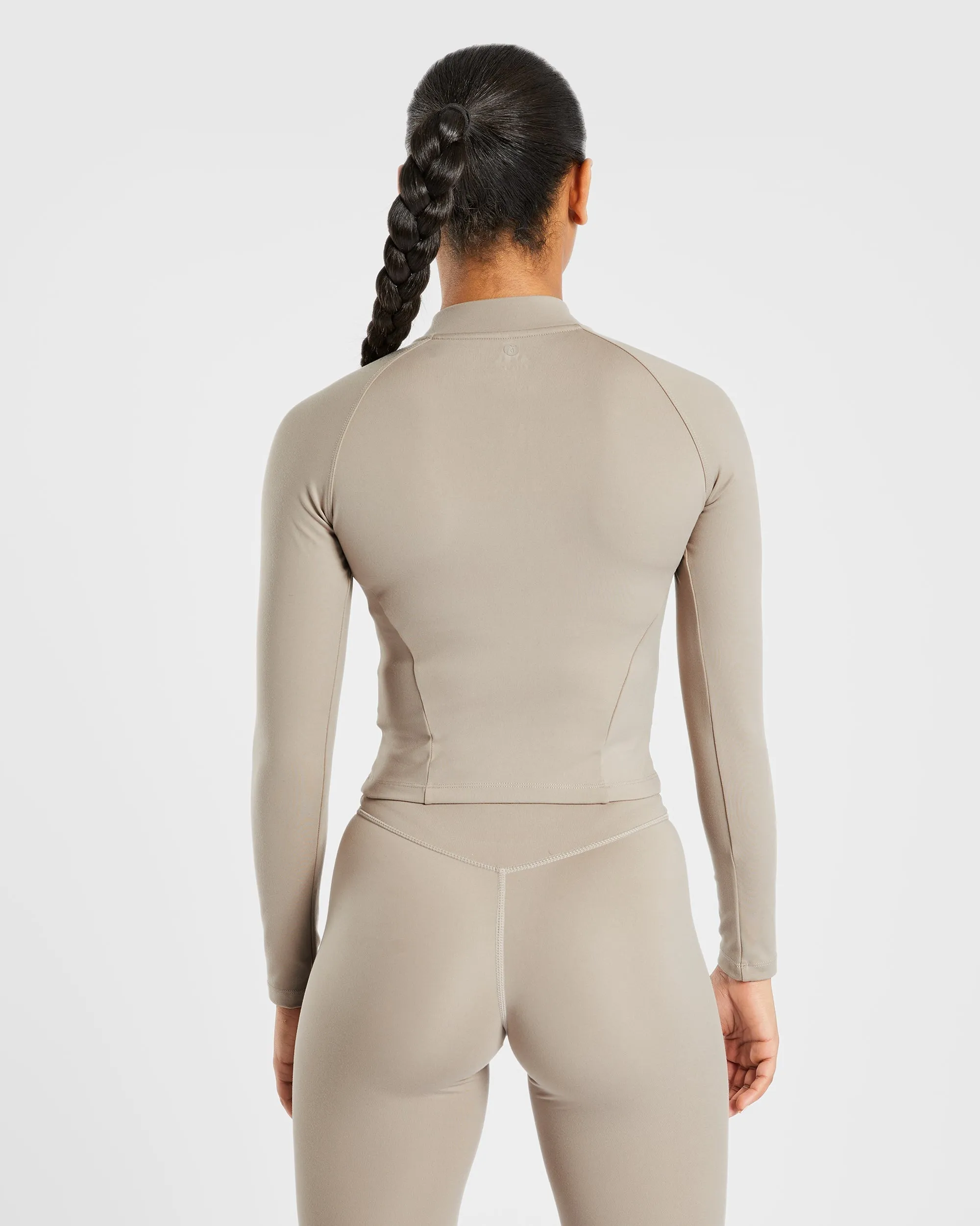 Staple Zip Jacket - Muted Taupe sold by AYBL product image thumbnail 2