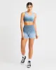 Pulse Ombré Seamless Sports Bra - Teal sold by AYBL