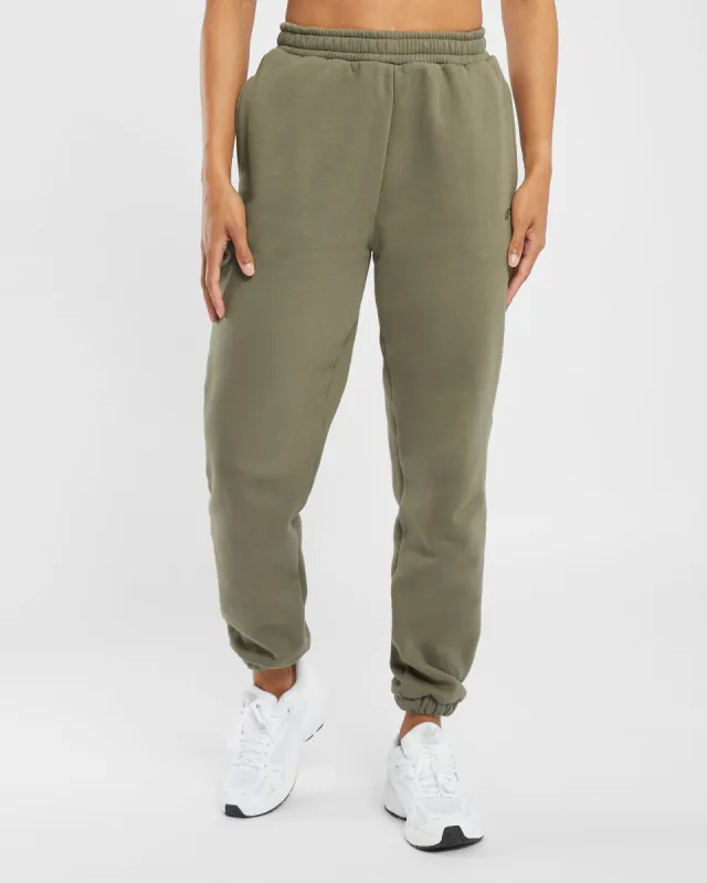 Premium Oversized Joggers - Dusky Olive sold by AYBL