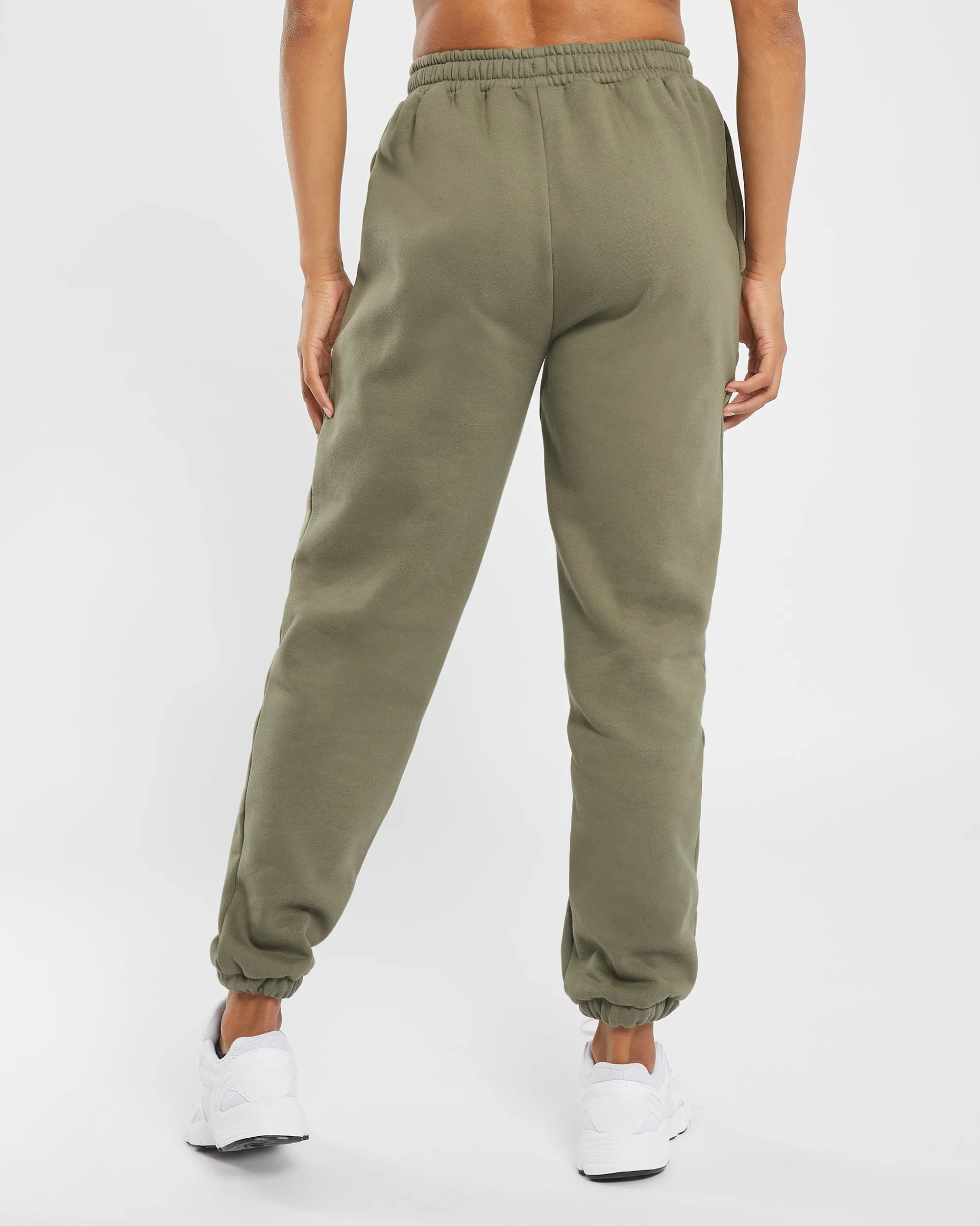 Premium Oversized Joggers - Dusky Olive sold by AYBL product image thumbnail 2
