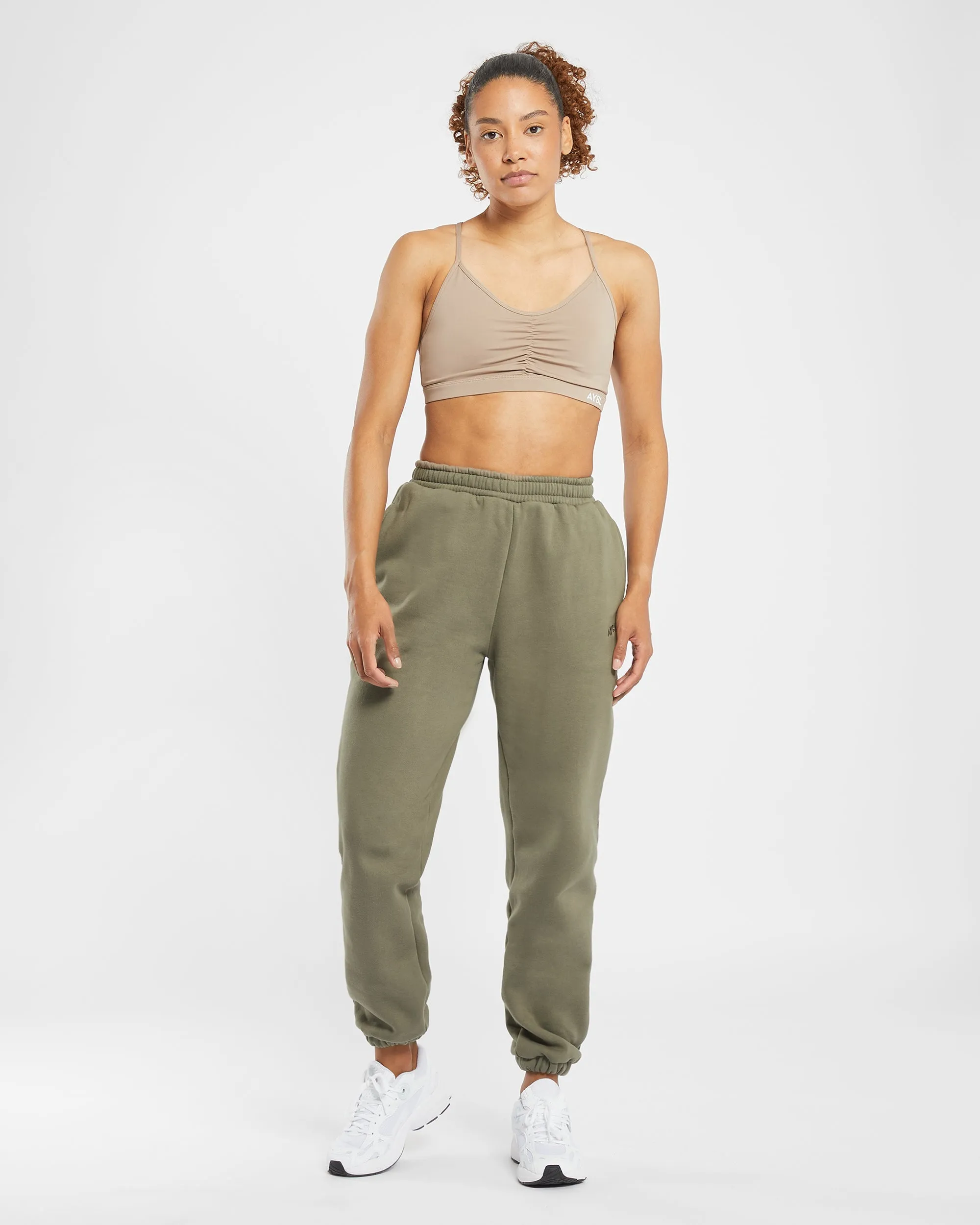 Premium Oversized Joggers - Dusky Olive sold by AYBL product image thumbnail 3