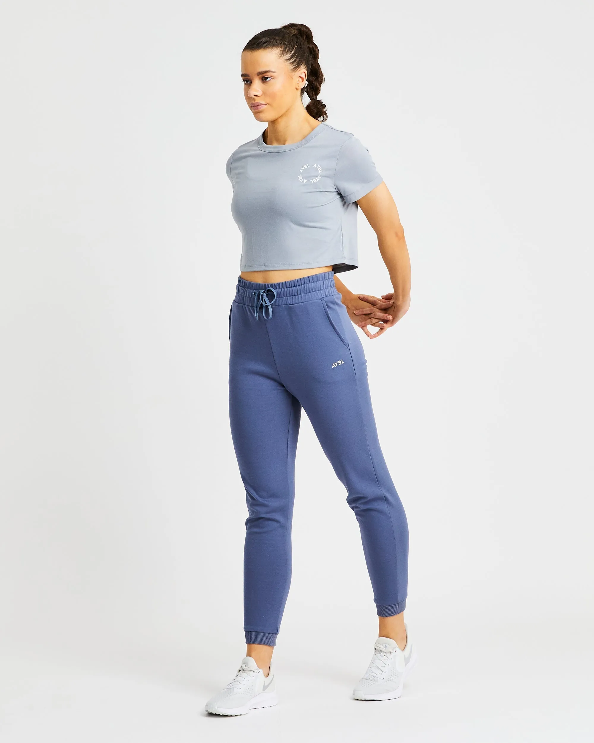 Element Crop Top - Ash Green sold by AYBL product image thumbnail 5