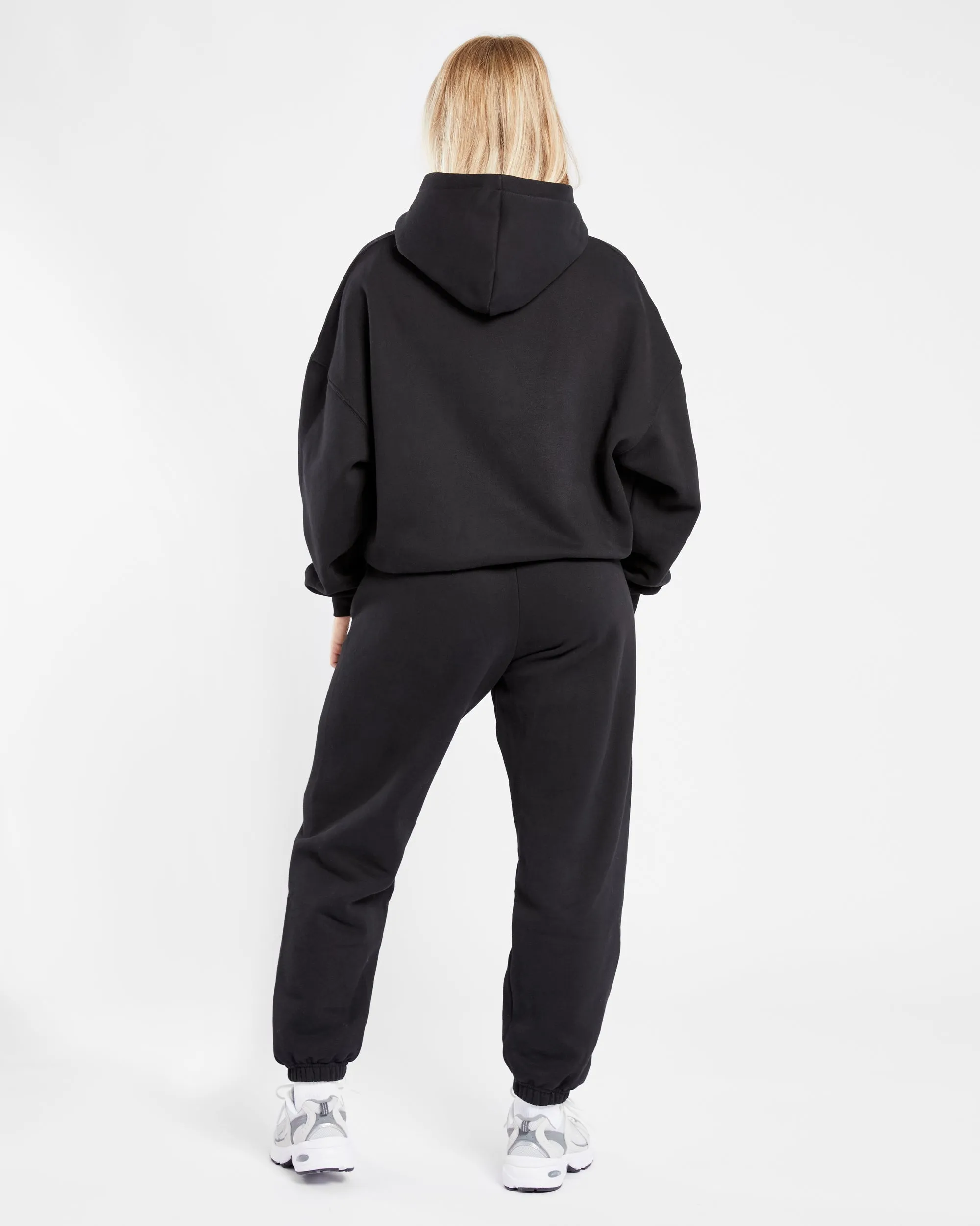 Varsity Oversized Hoodie - Black sold by AYBL product image thumbnail 4