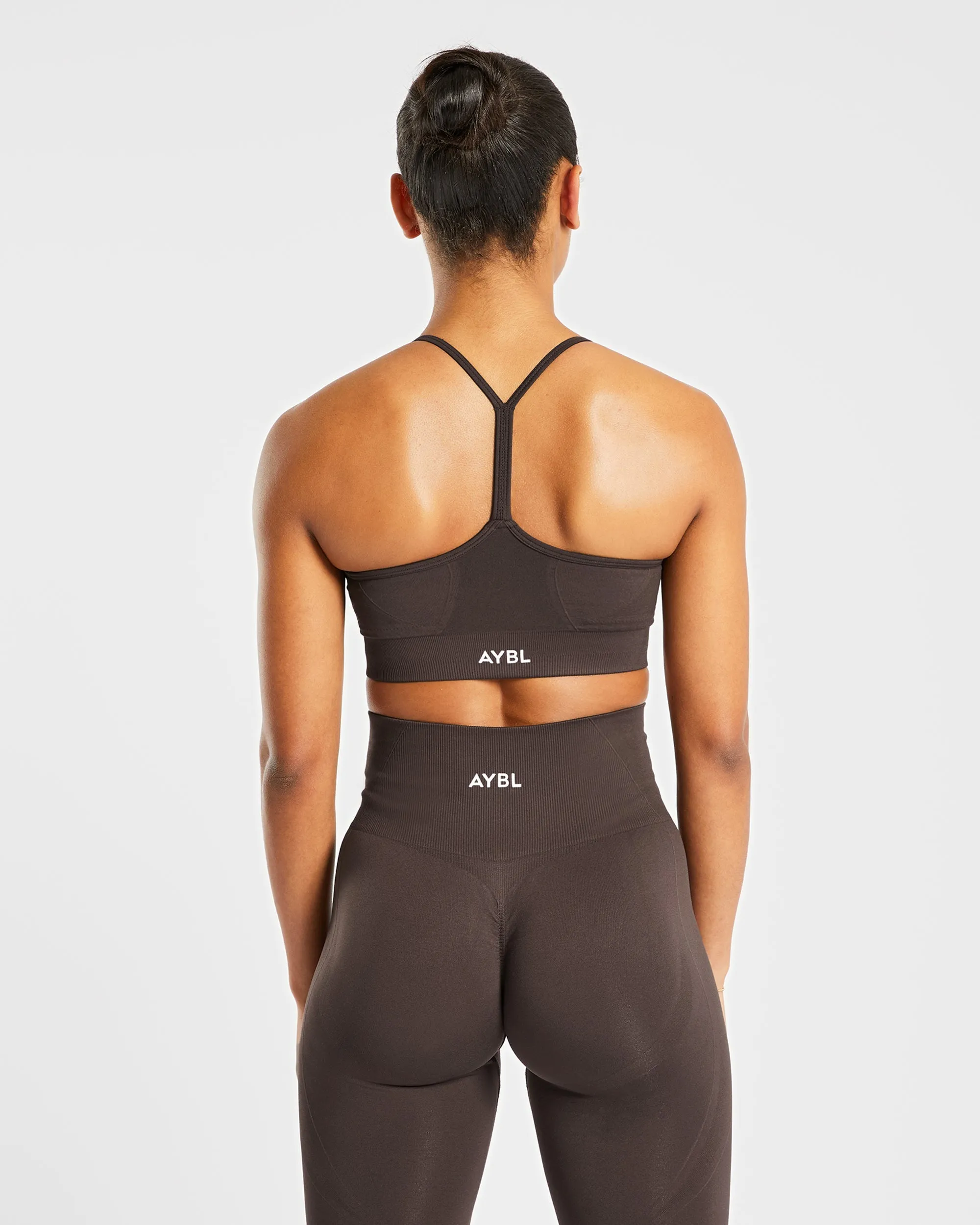 Empower Seamless Sports Bra - Cocoa Brown sold by AYBL product image thumbnail 2