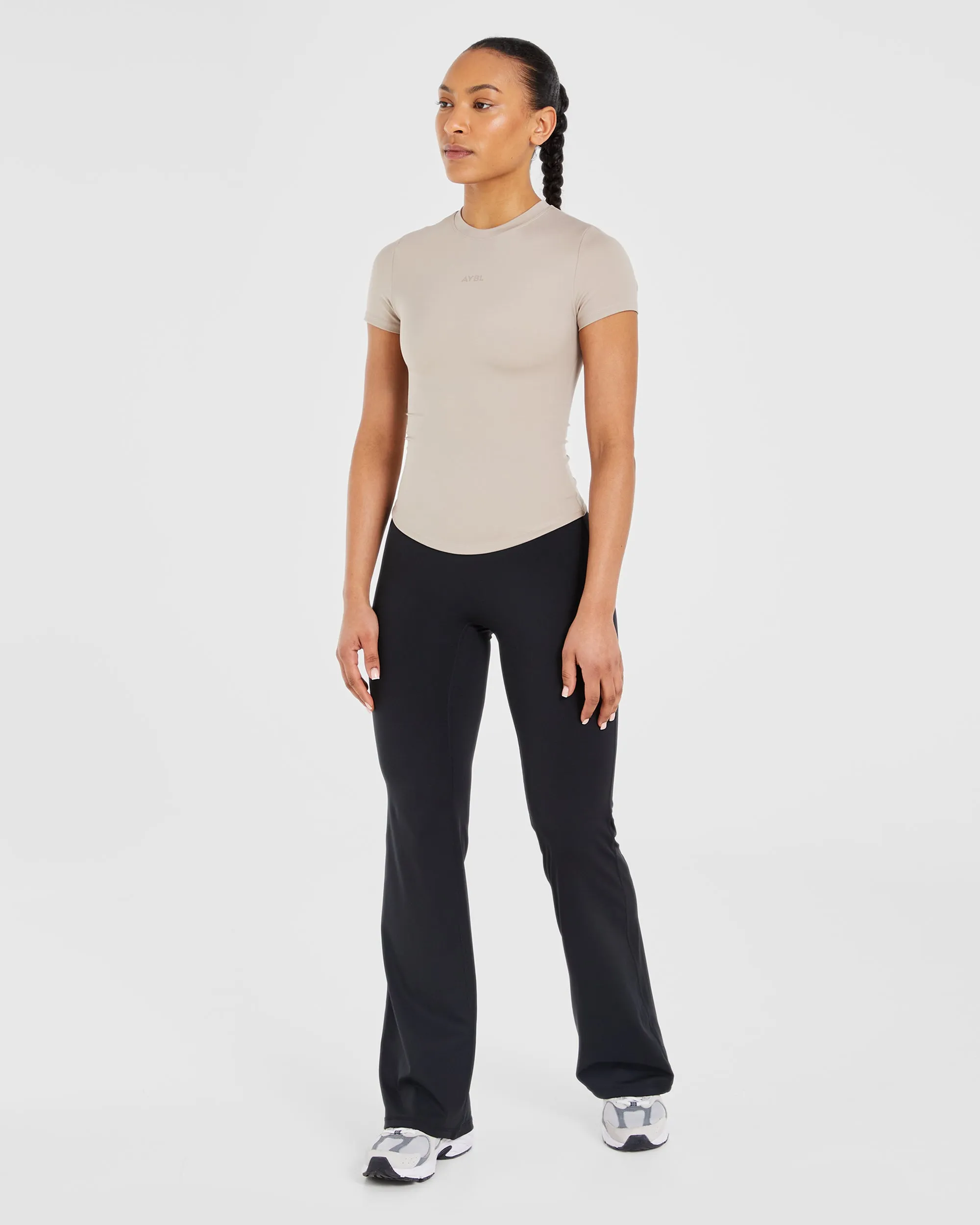 Sculpt T Shirt - Latte sold by AYBL product image thumbnail 3