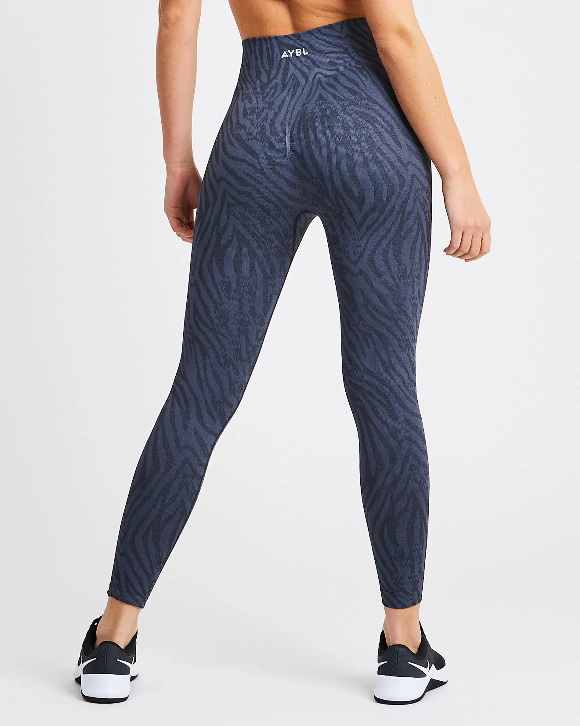 Evolve Animal Seamless Leggings - Slate Blue sold by AYBL product image thumbnail 2