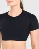 Power Seamless Crop Top - Black sold by AYBL