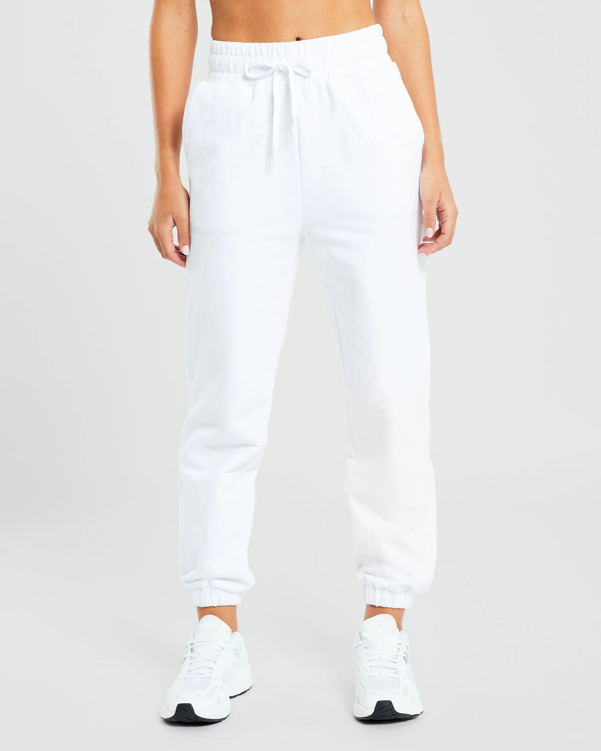 Everyday Relaxed Joggers - White sold by AYBL