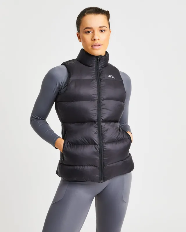 Everyday Gilet - Black sold by AYBL