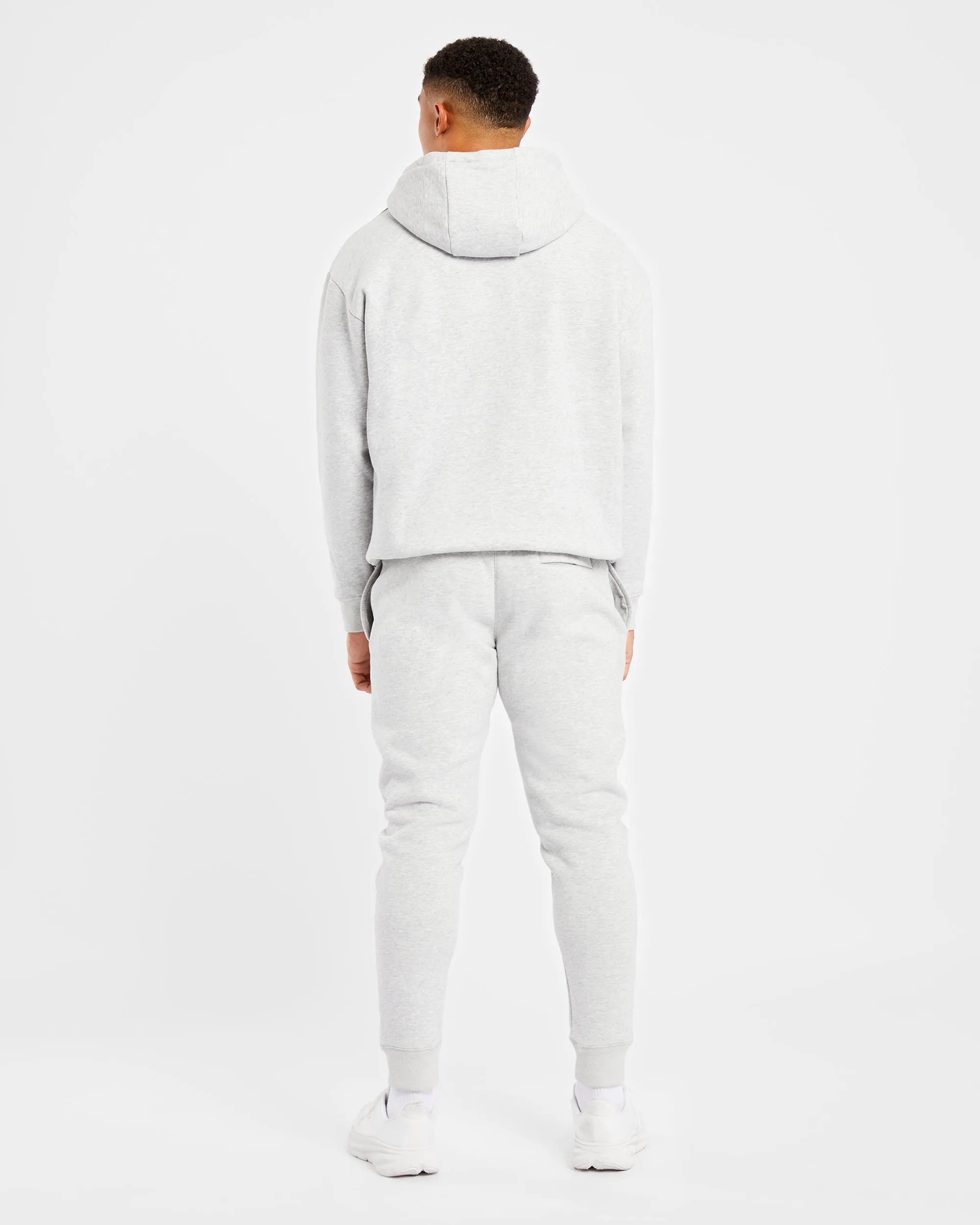 Essential Hoodie - Grey Marl sold by AYBL product image thumbnail 4