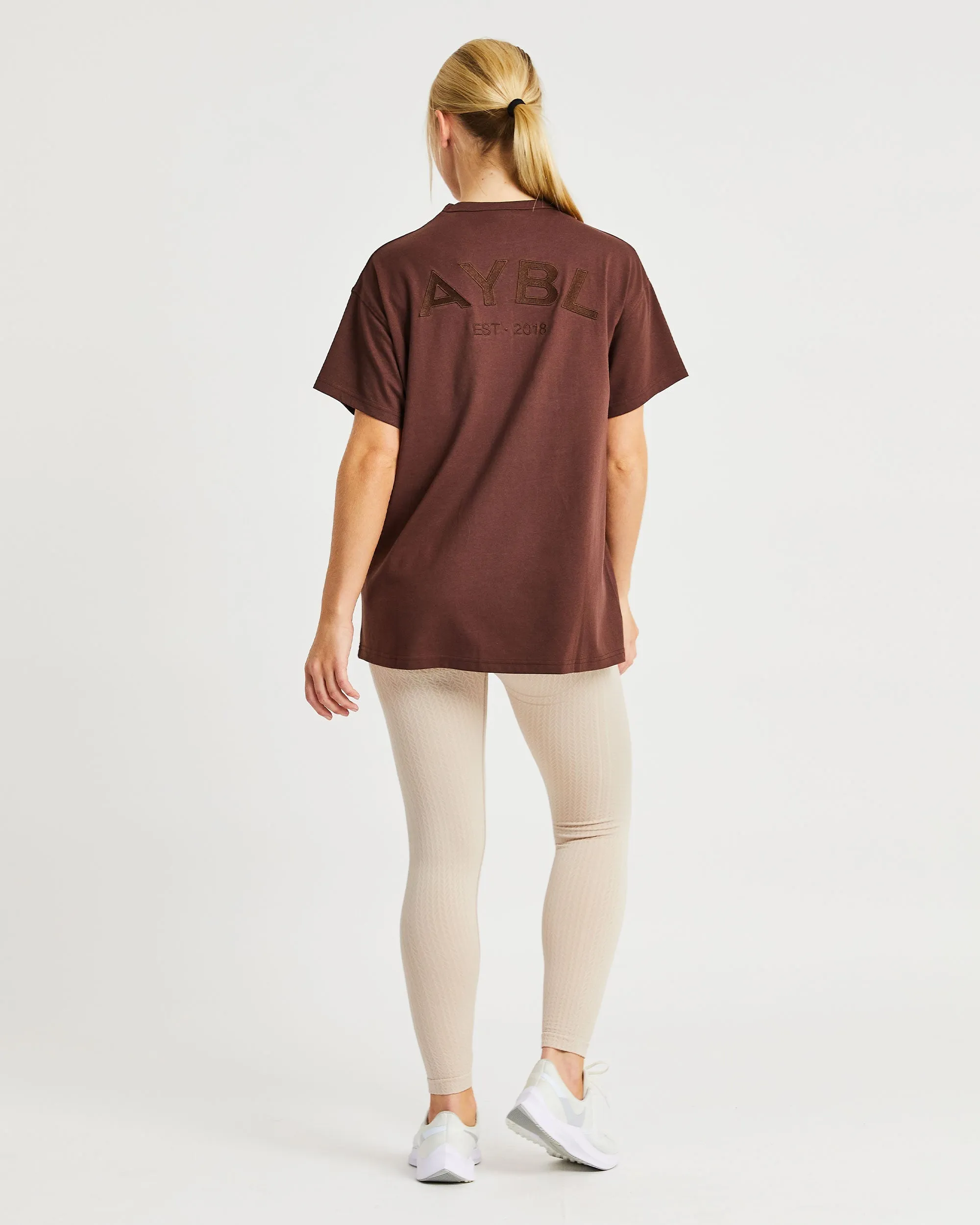 Luxe T Shirt - Brown sold by AYBL product image thumbnail 4