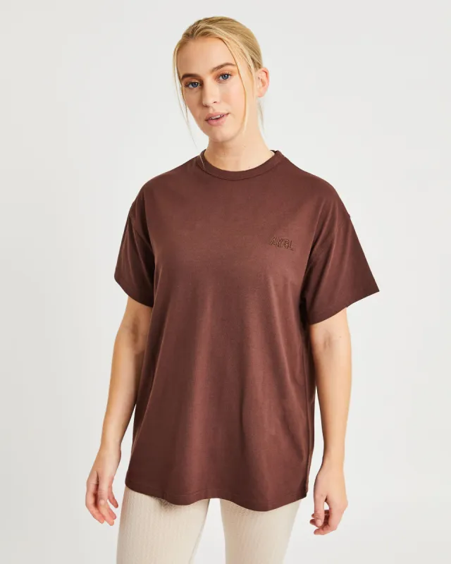 Luxe T Shirt - Brown sold by AYBL