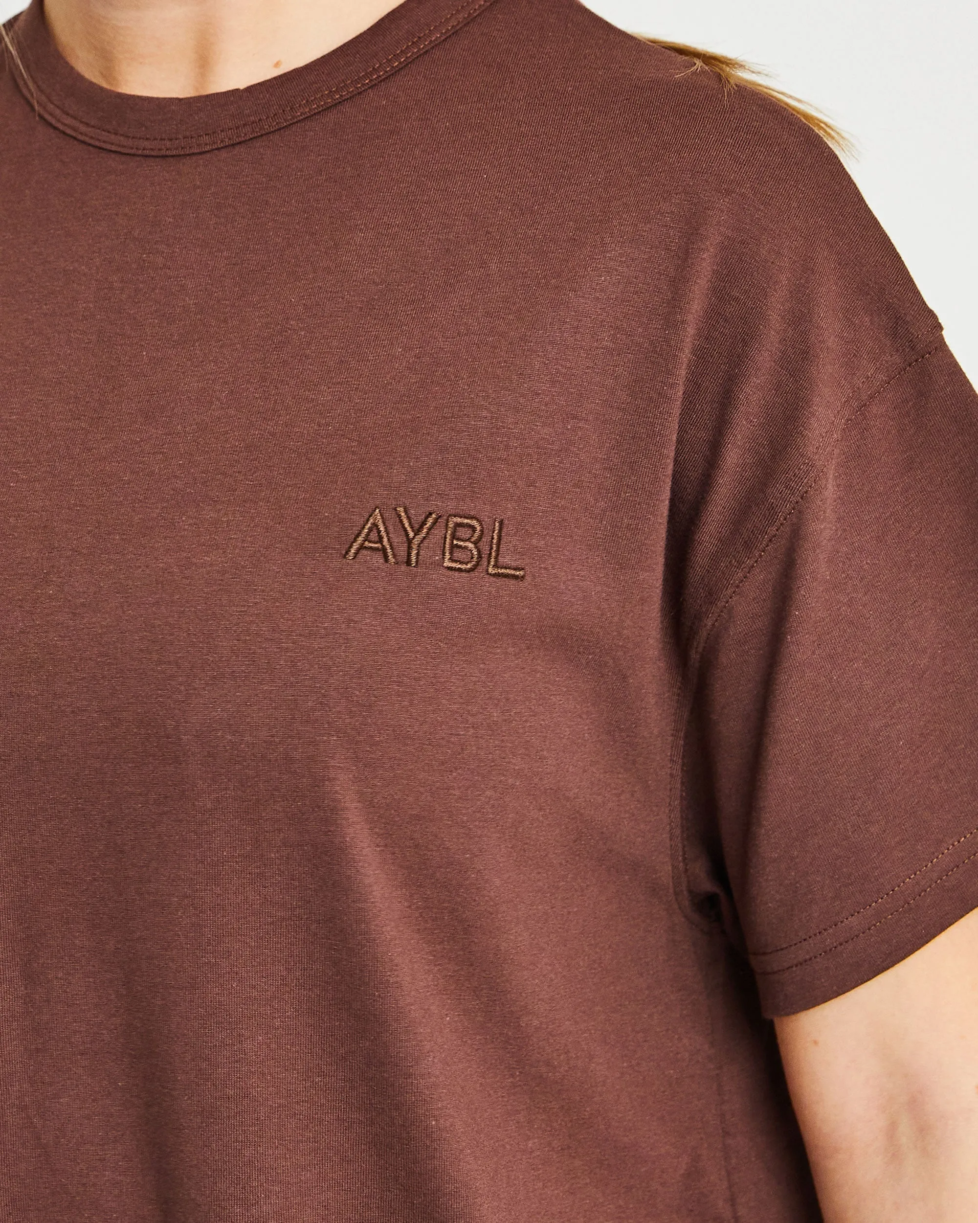Luxe T Shirt - Brown sold by AYBL product image thumbnail 5