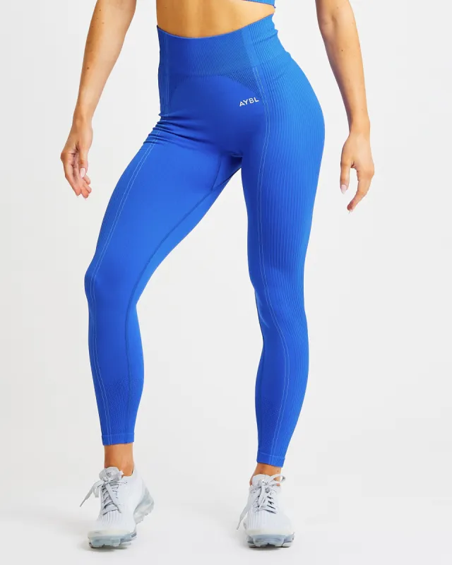 Reflex Seamless Leggings - Electric Blue sold by AYBL