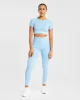 Empower Seamless Leggings - Sky Blue sold by AYBL