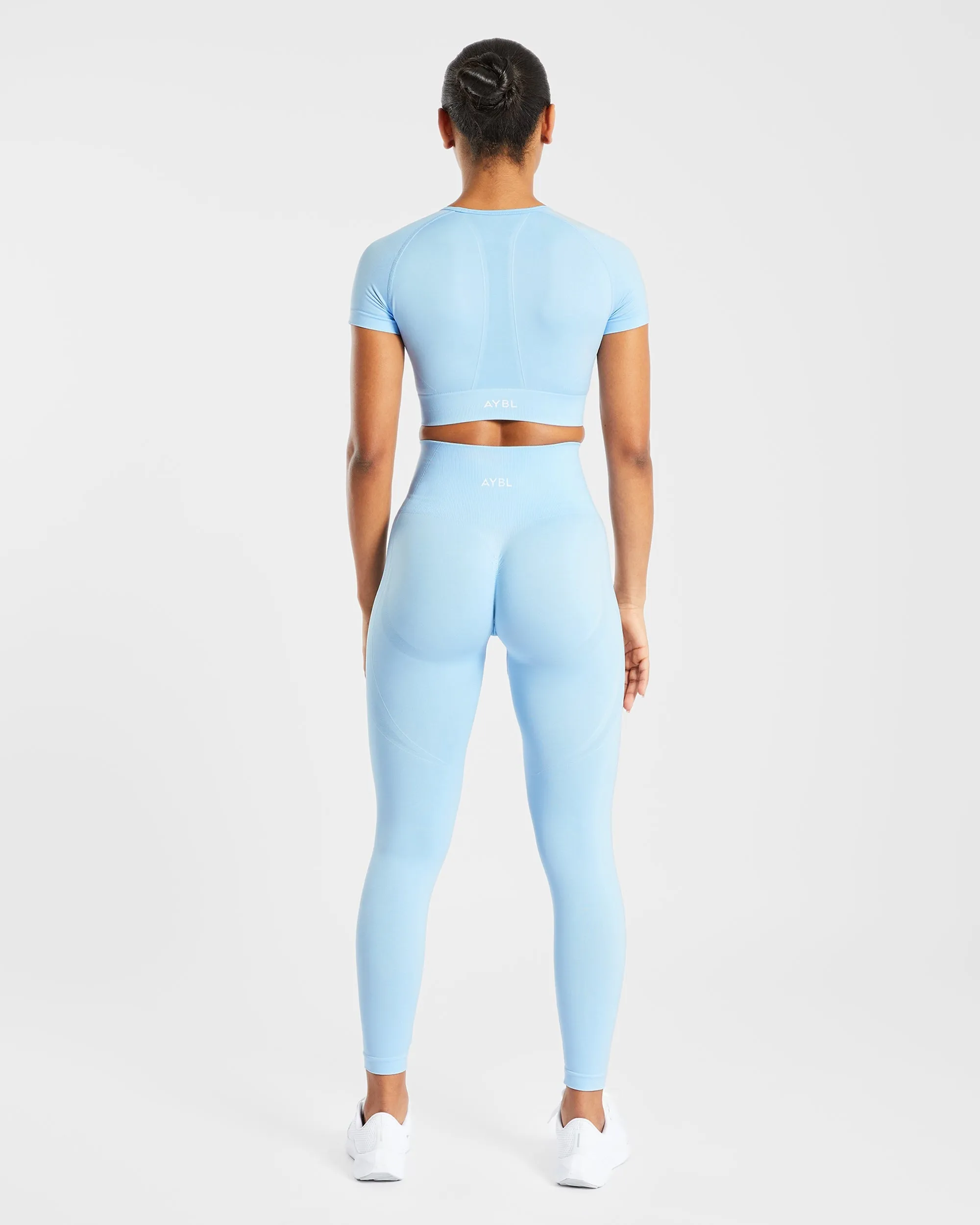 Empower Seamless Leggings - Sky Blue sold by AYBL product image thumbnail 4