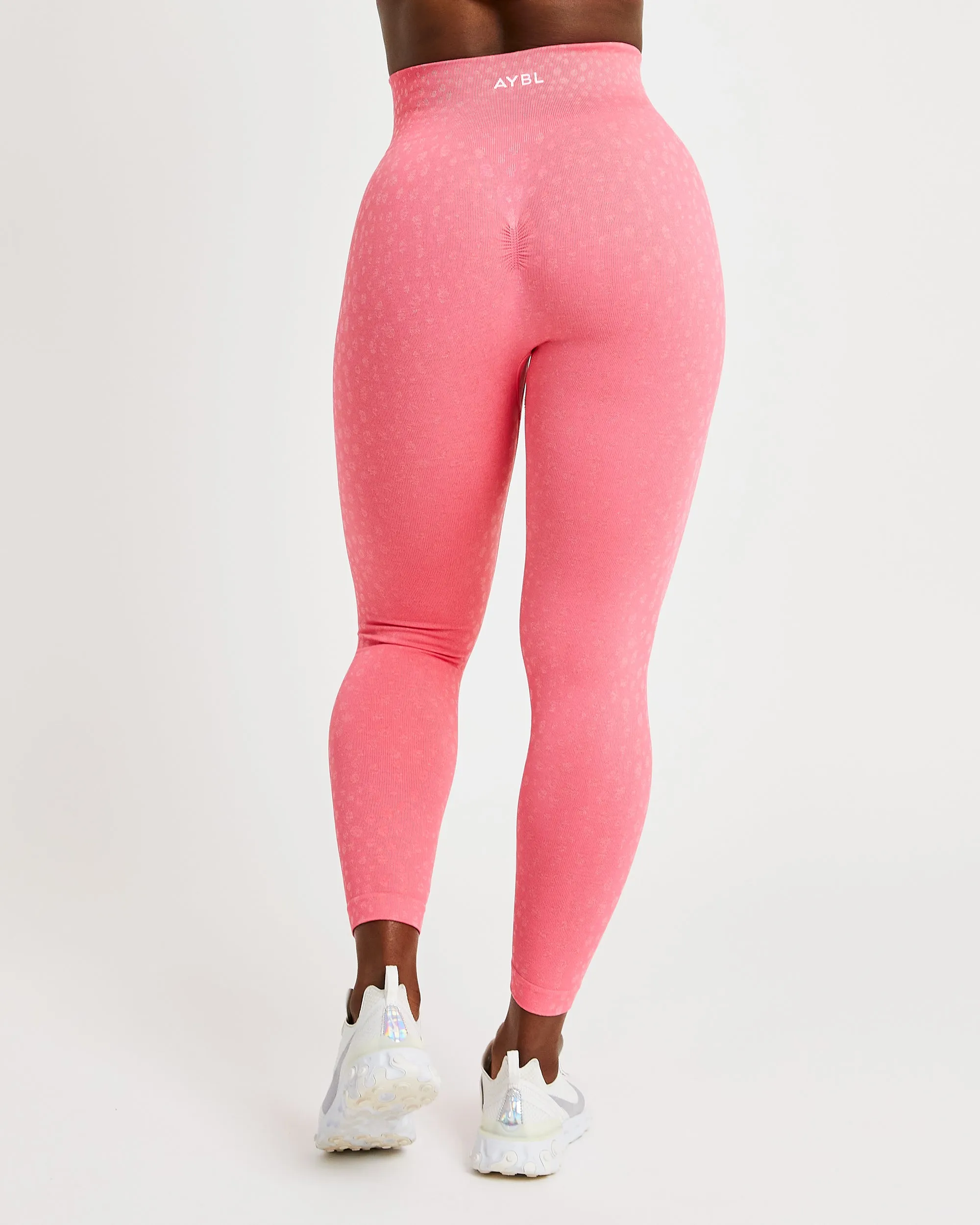 Evolve Speckle Seamless Leggings - Coral Pink sold by AYBL product image thumbnail 2